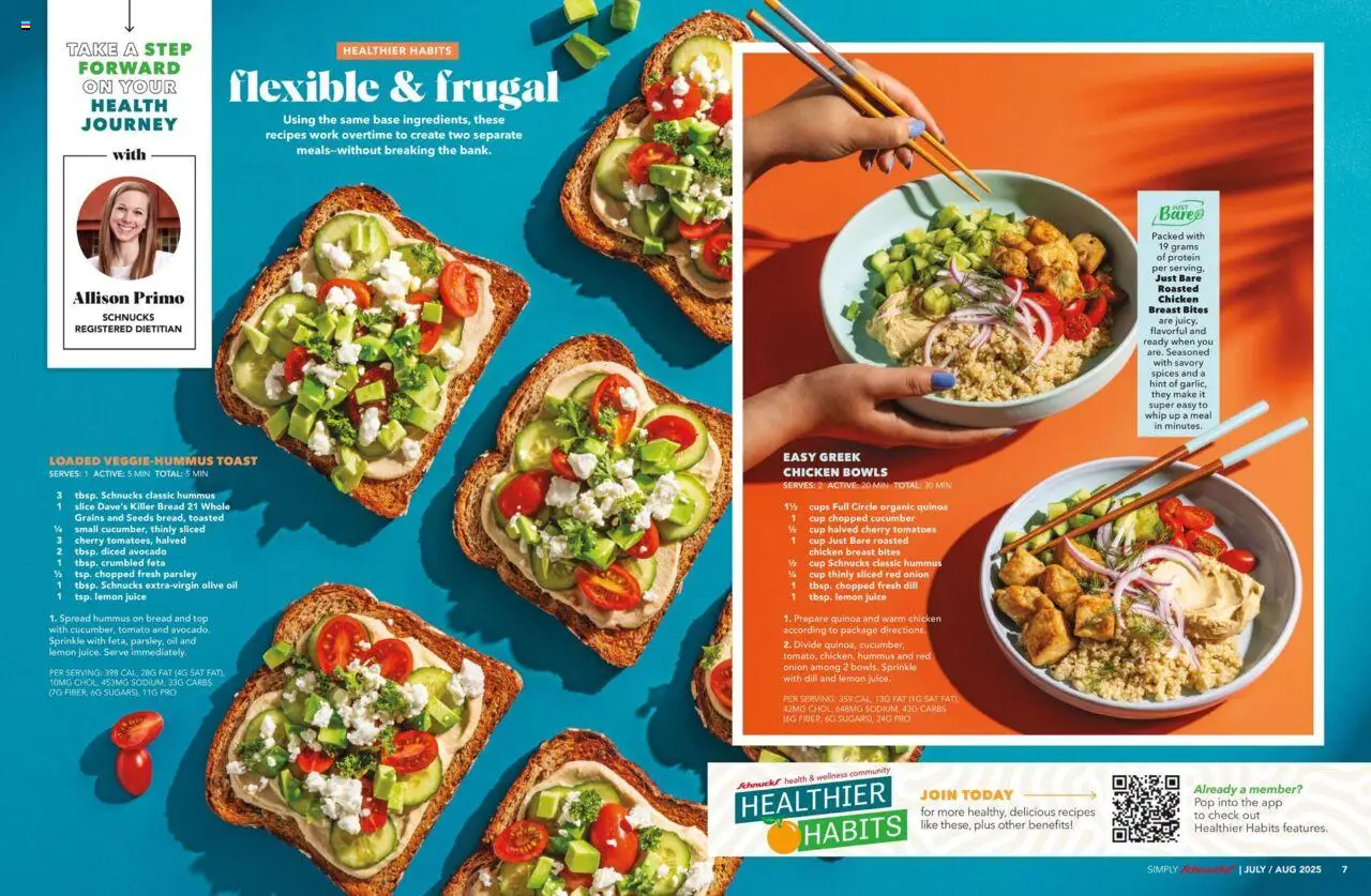 Schnucks Monthly Ad - valid from 01.07.2025 | Page: 5 | Products: Tomatoes, Avocado, Spices, Lemon
