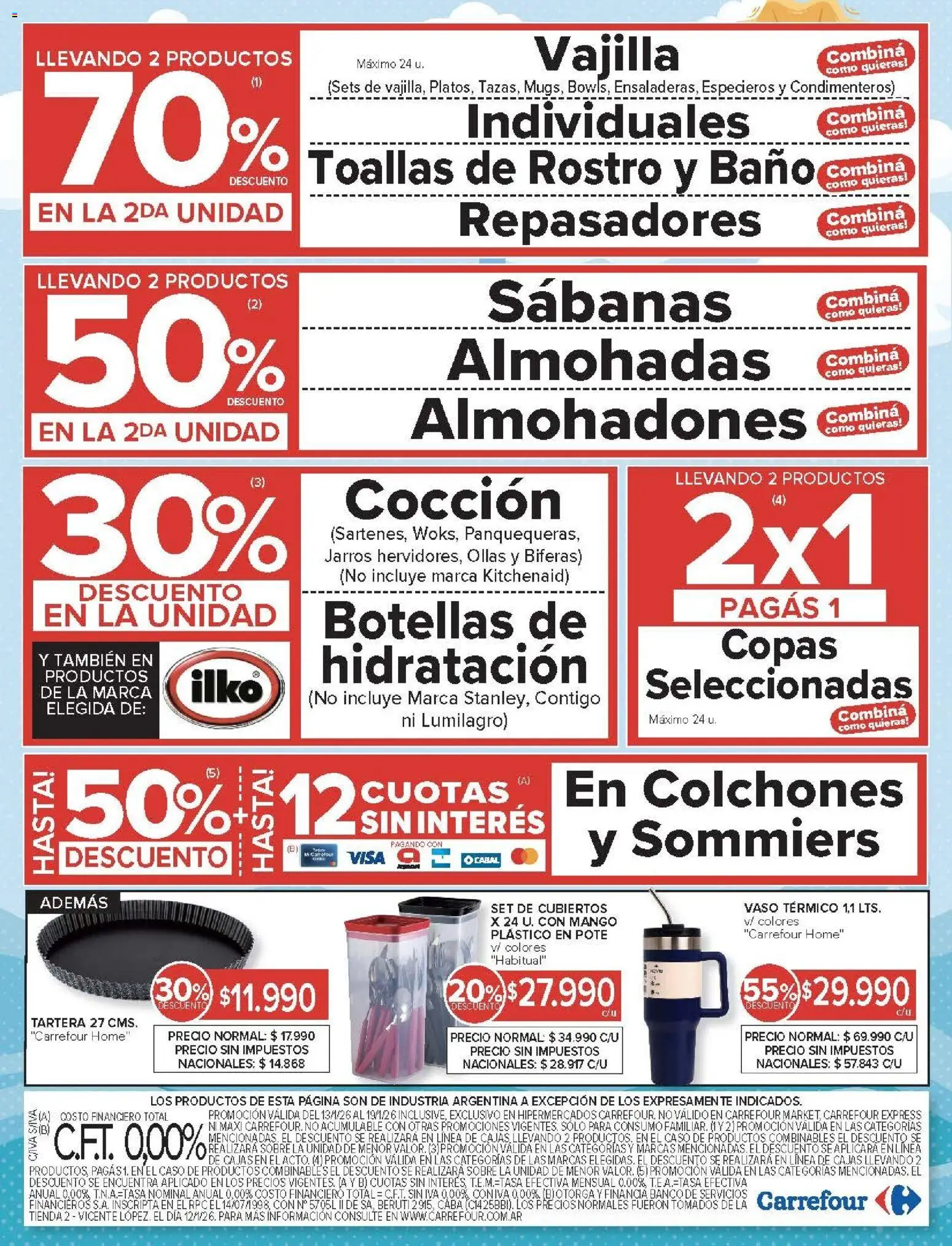 Carrefour ofertas │ válido desde el 13.01.2026 | Página: 24 | Productos: Caso, Banco, Sobre, Mango