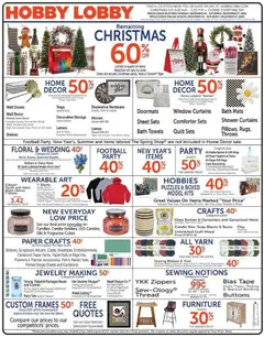 Preview of Hobby Lobby weekly ads valid from 21.12.2025
