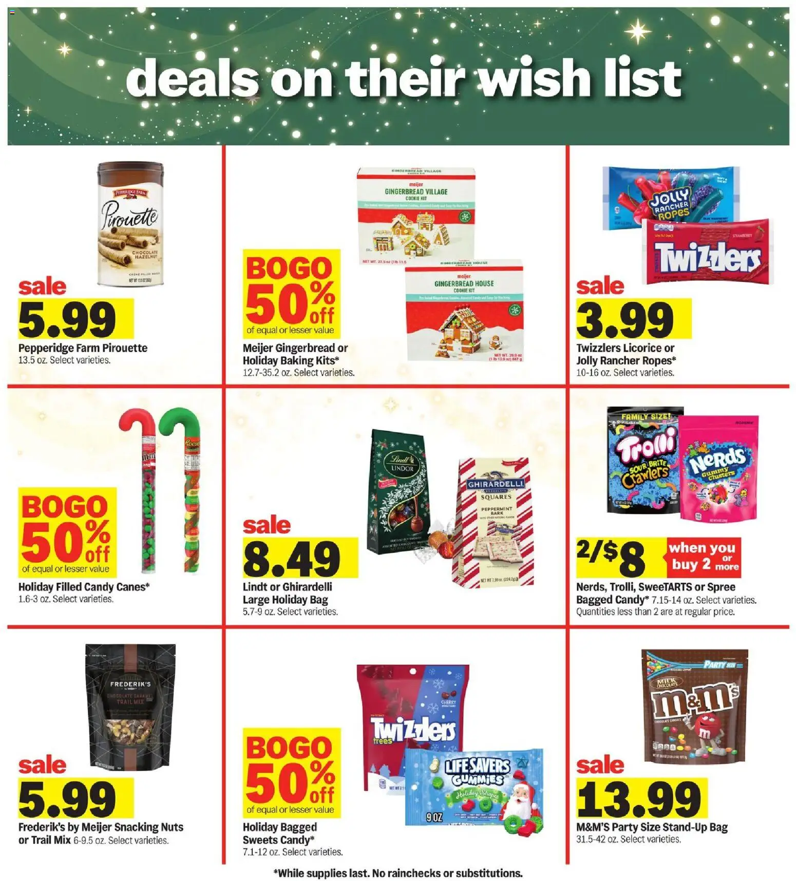Meijer Weekly Ad - MI - valid from 17.12.2025 | Page: 17 | Products: Peppermint, Milk, Chocolate, Bag