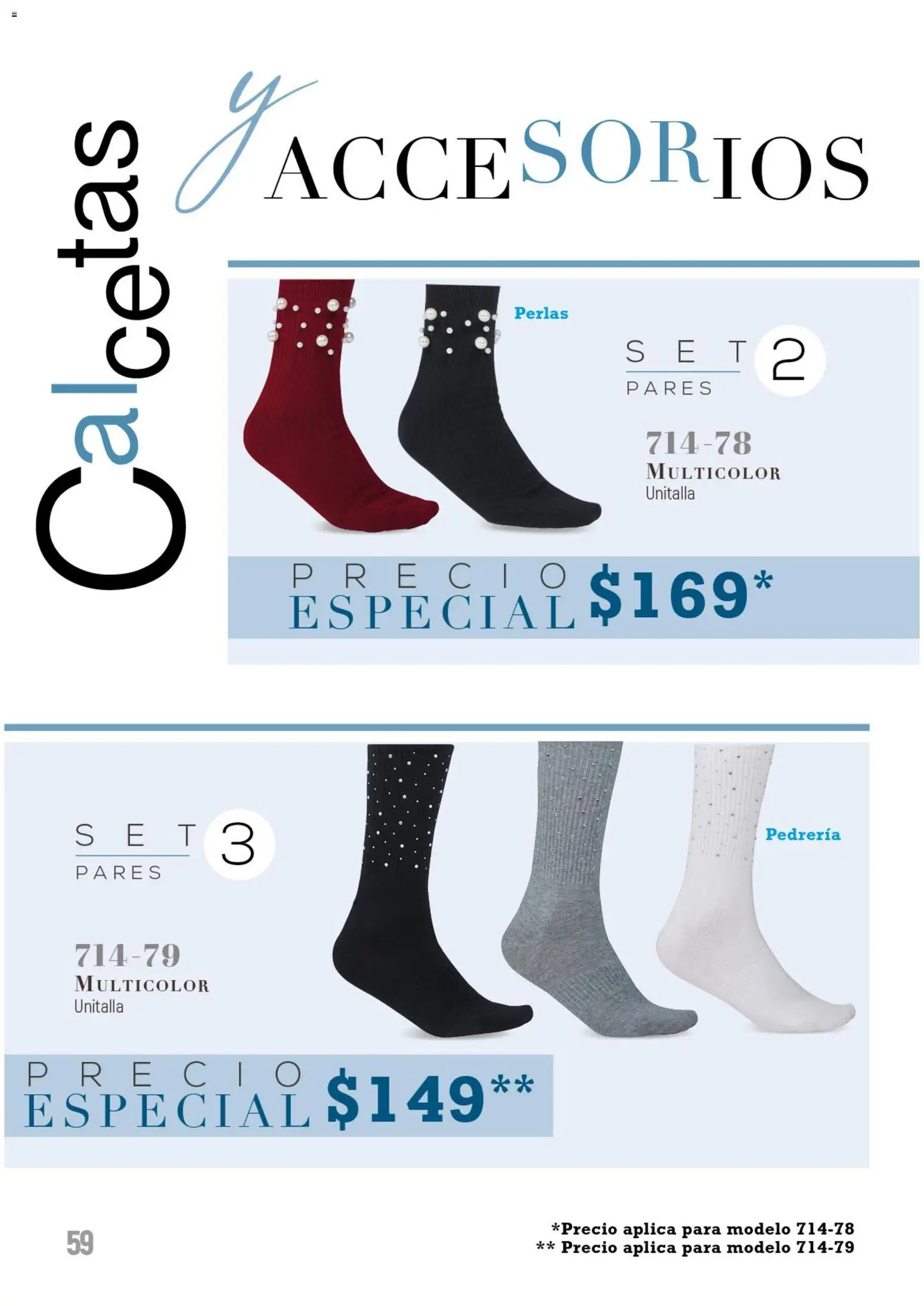 Nuevas ofertas de Cklass válidas en toda la República Mexicana desde el 05.03.2026. ¡Encuentra las mejores ofertas en Cklass catálogo Verano Urban! | Página: 60 | Productos: Calcetas