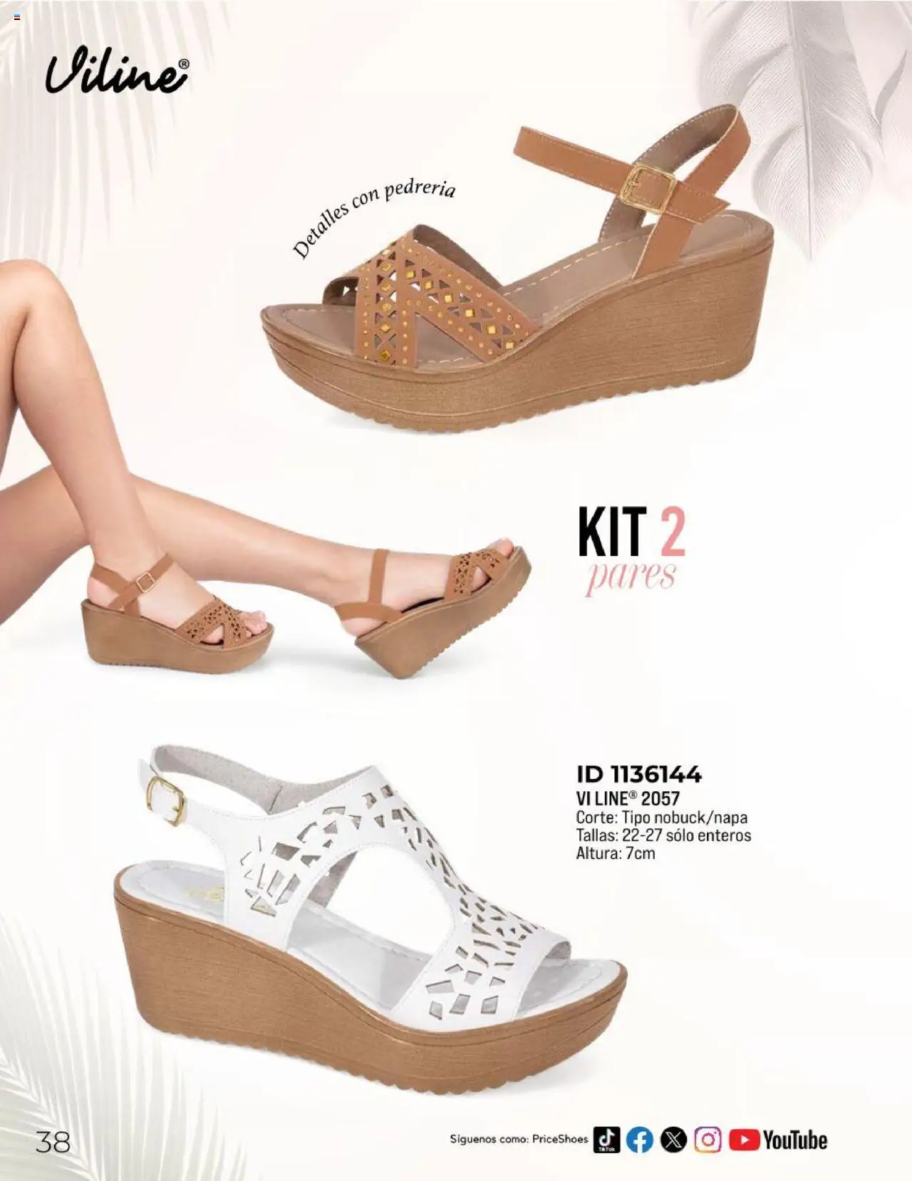 Nuevas ofertas de Price Shoes válidas en toda la República Mexicana desde el 05.05.2025. ¡Encuentra las mejores ofertas en Price Shoes catálogo Todo En 1 2025! | Página: 38