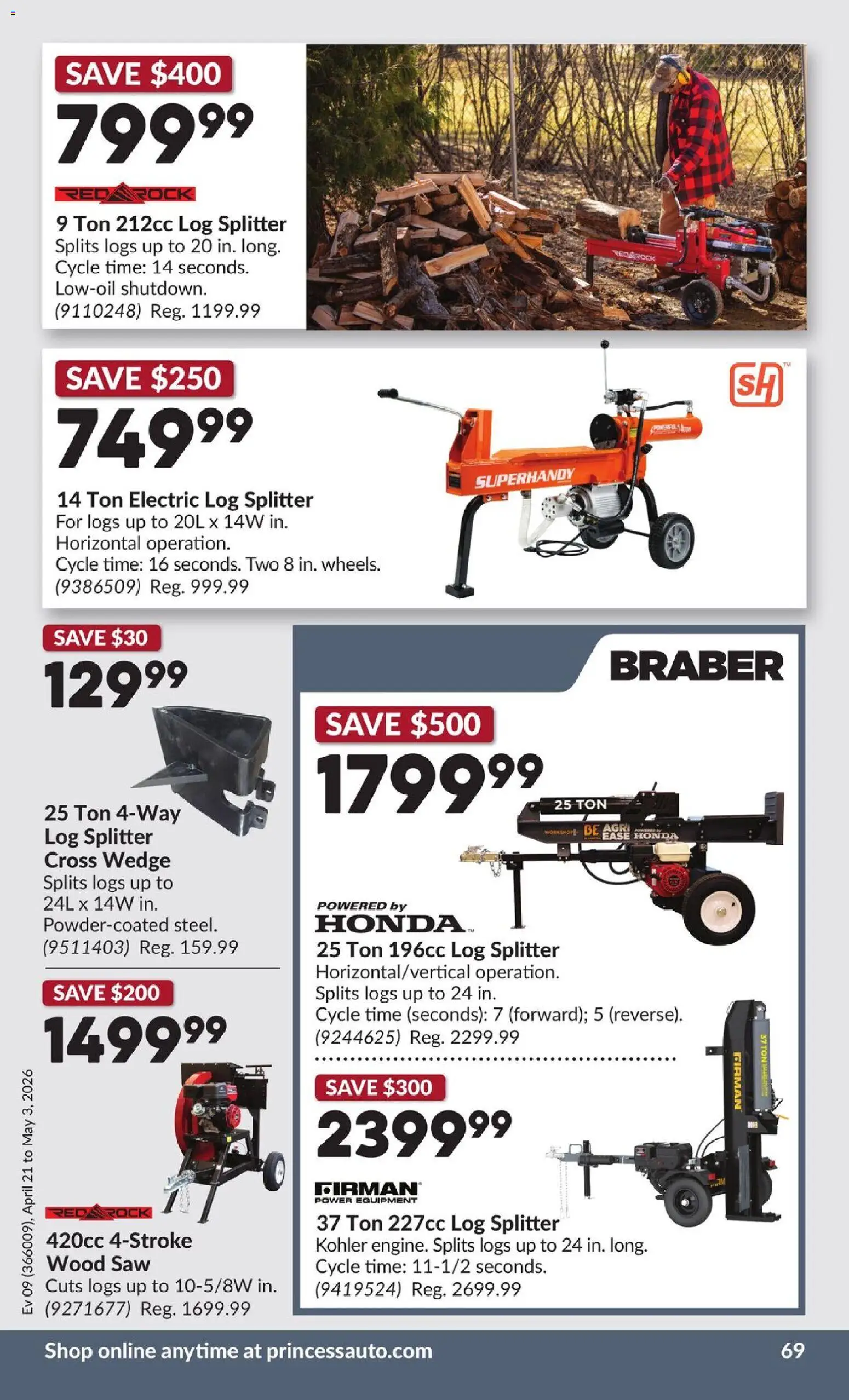 Princess Auto flyer valid from 21.04.2026 | Page: 74