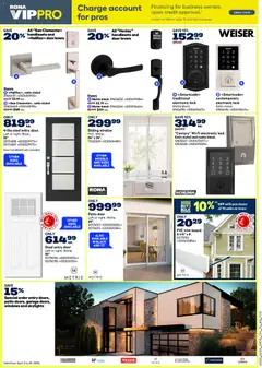 Preview of Rona weekly flyer from shop Rona valid from 02.04.2026 | Page: 16