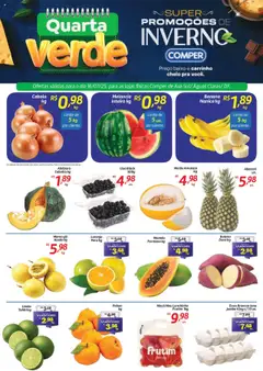 Comper - Ofertas Quarta Verde - Pré-Visualização do folheto da loja Comper, válido de 16.07.2025