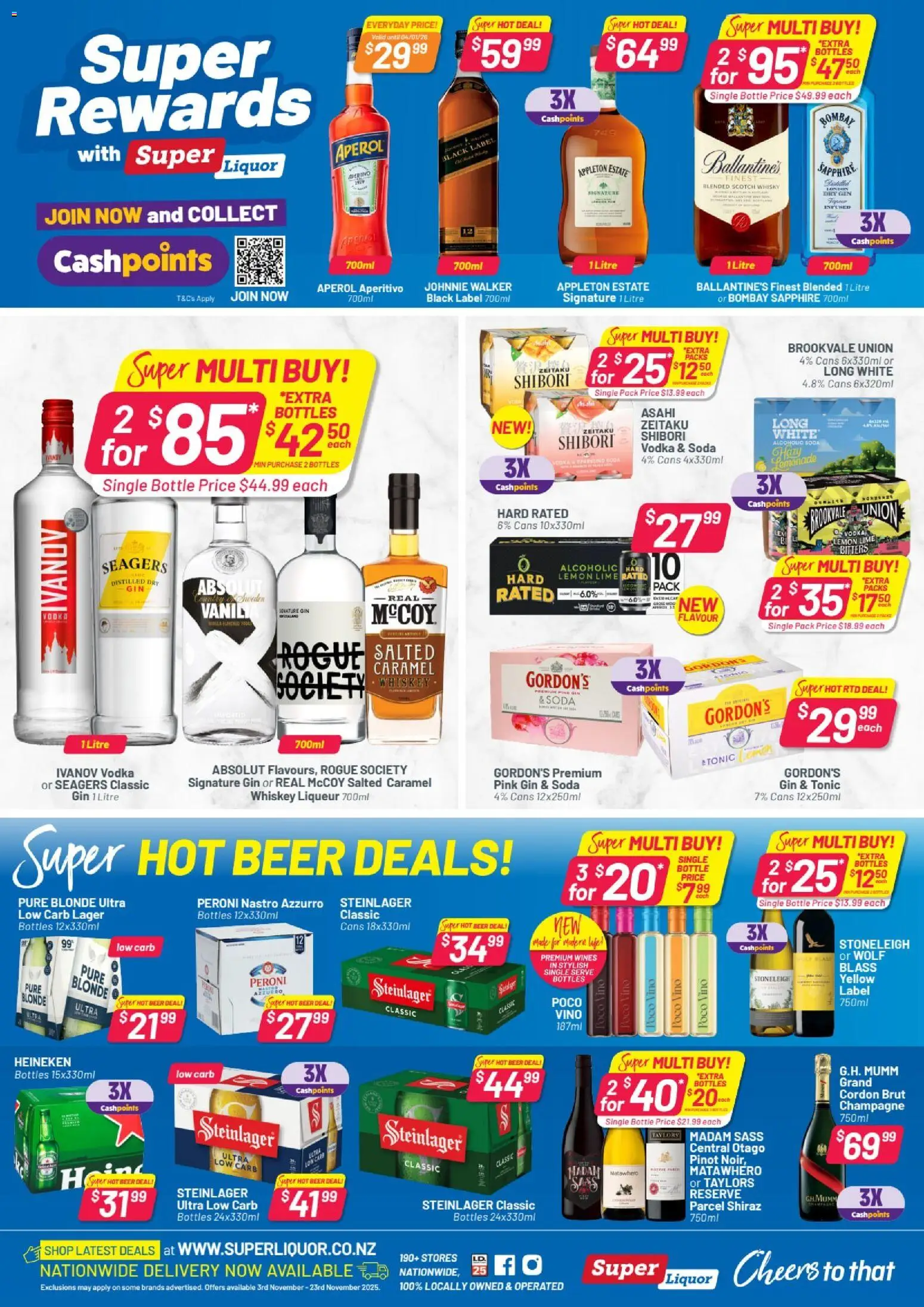 Super Liquor catalogue from 03.11.2025 | Page: 1