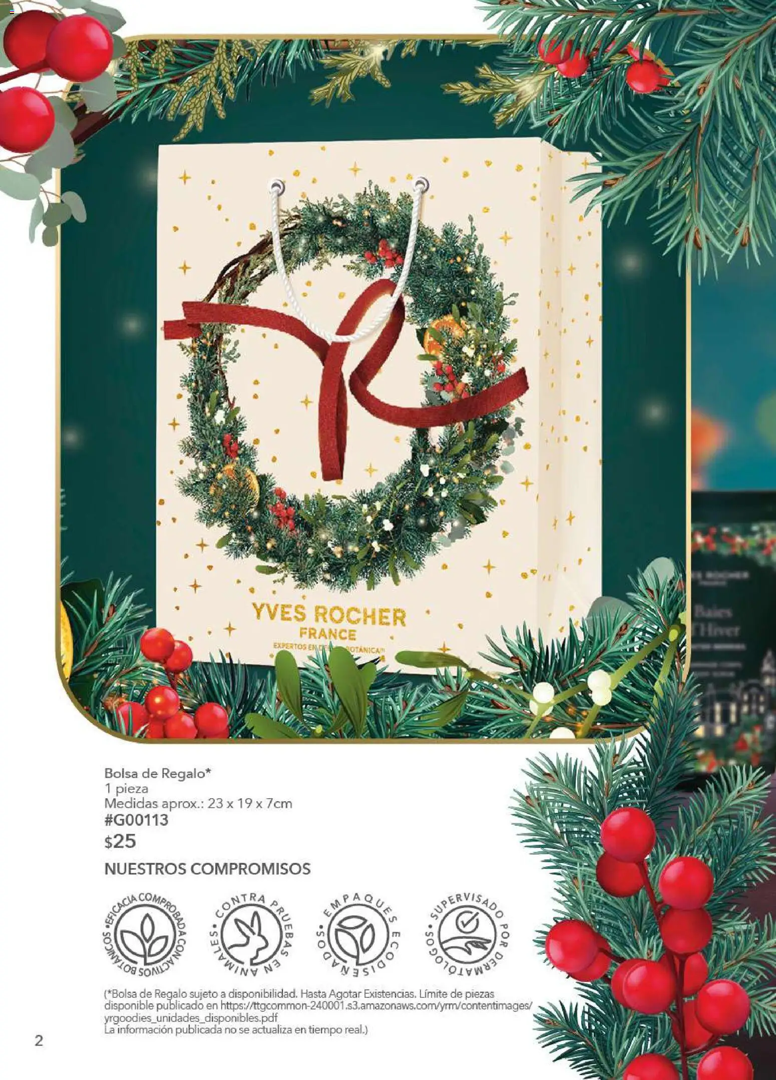 Nuevas ofertas de Yves Rocher válidas en toda la República Mexicana desde el 09.12.2025. ¡Encuentra las mejores ofertas en Yves Rocher campaña 17 2025! | Página: 2 | Productos: Bolsa
