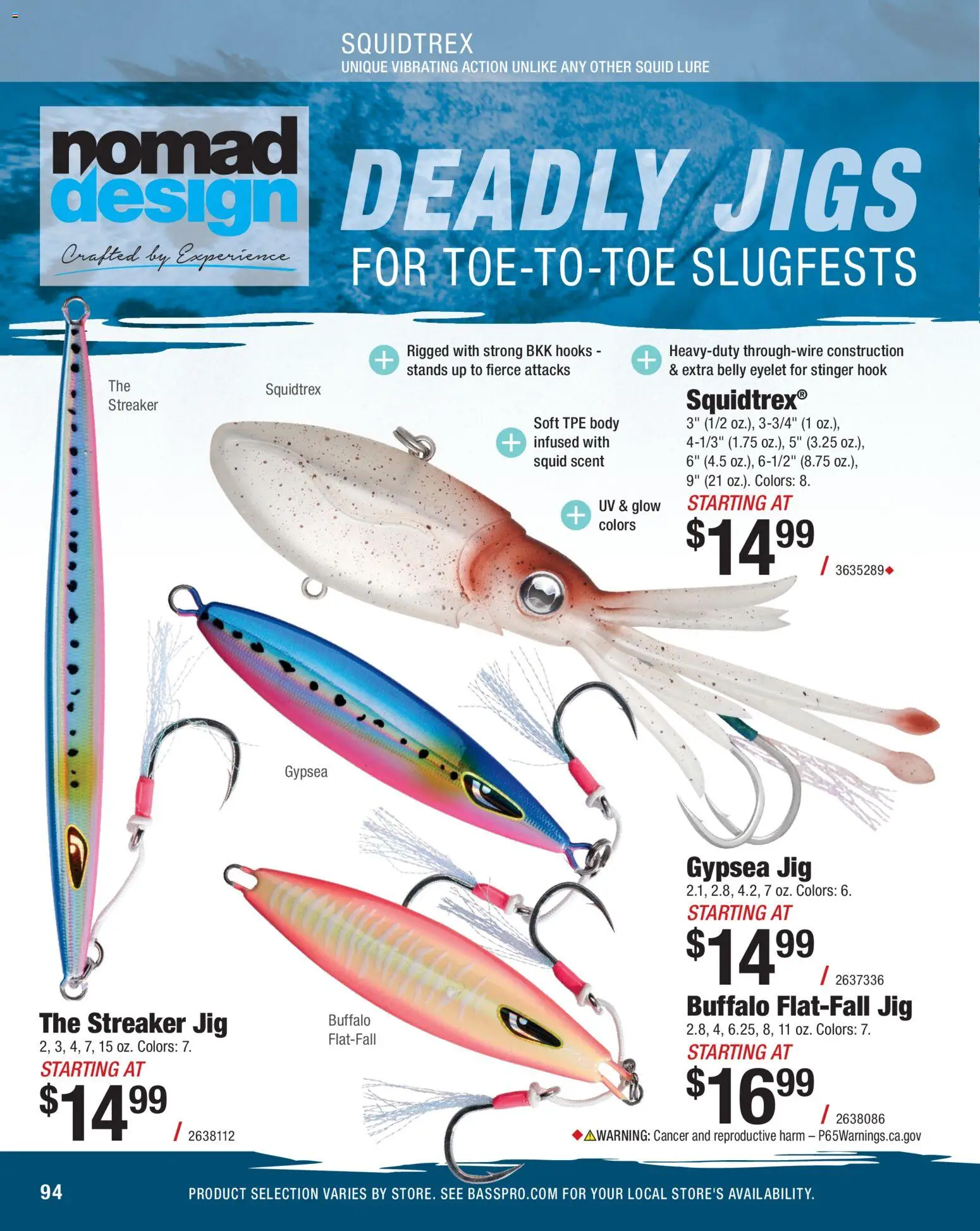 Cabela's Saltwater Specialist 26 - valid from 15.12.2025 | Page: 94 | Products: Hook, Lure