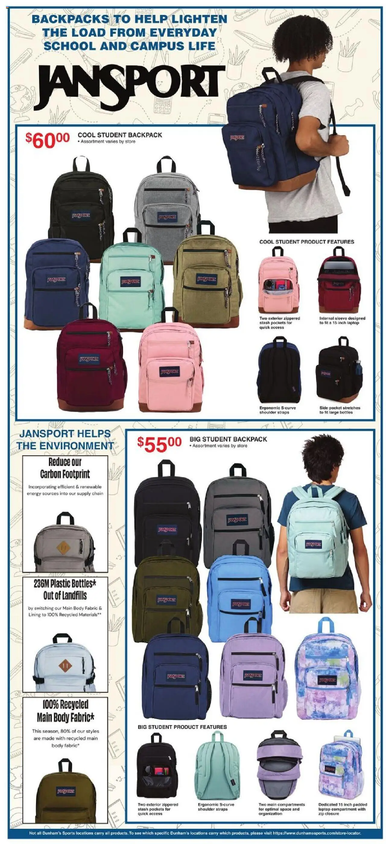 Dunham's Sports Weekly Ad - valid from 05.07.2025 | Page: 9 | Products: Backpack, Laptop