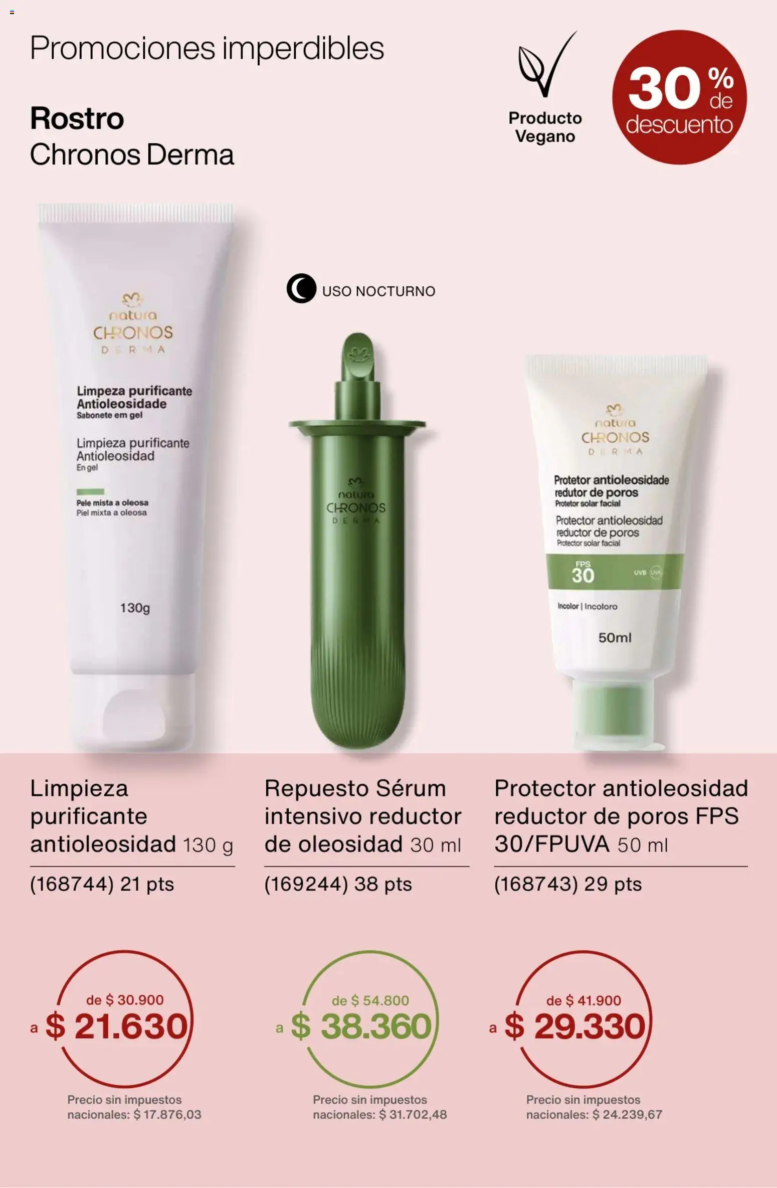 Catálogo Natura Ciclo 1/2026 │ válido desde el 06.01.2026 | Página: 32 | Productos: Serum, Protector solar