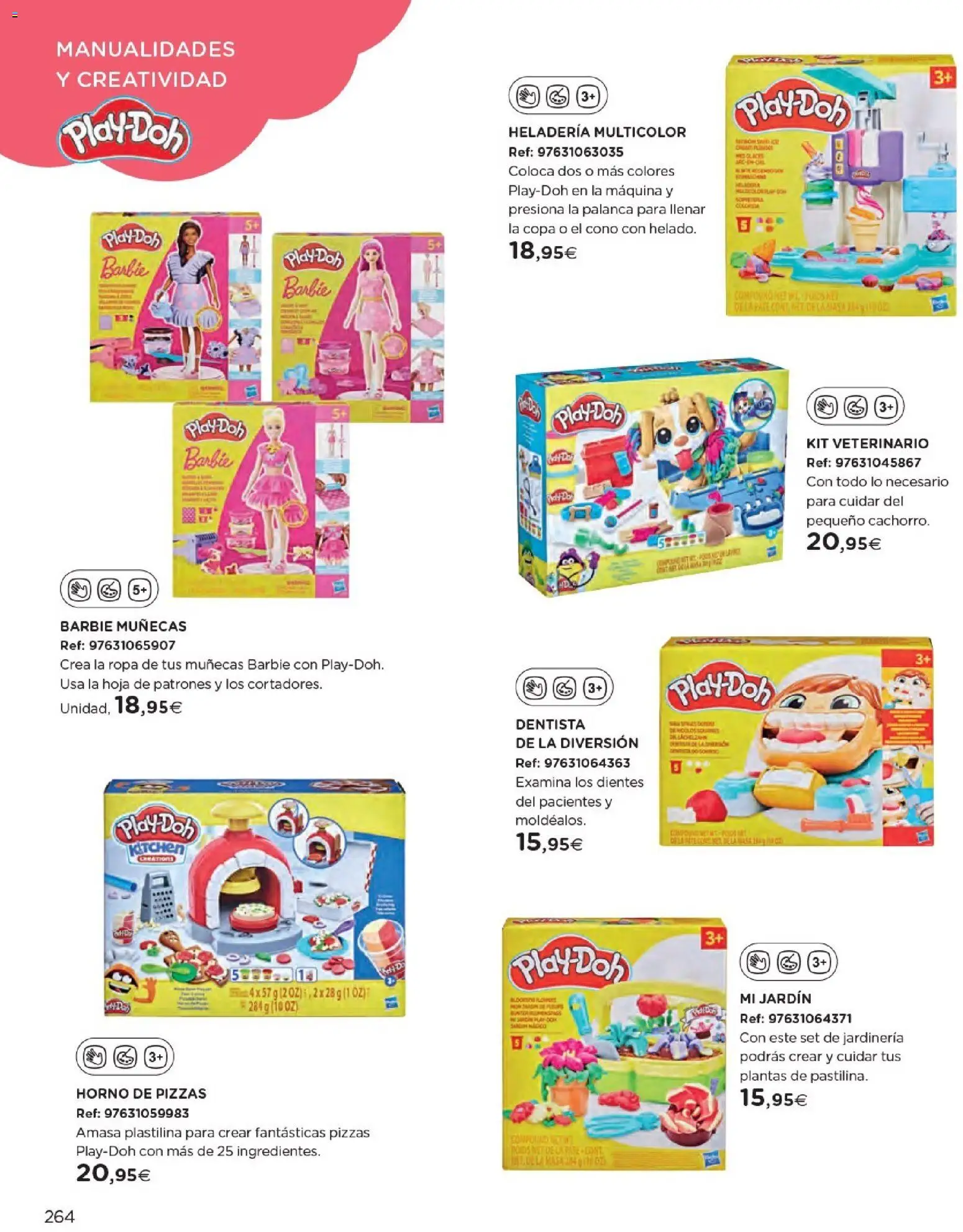 Nuevas ofertas de El Corte Inglés válidas en toda la República Mexicana desde el 27.10.2025. ¡Encuentra las mejores ofertas en El Corte Inglés catálogo Juguetes! | Página: 264 | Productos: Horno, Ropa, Paté