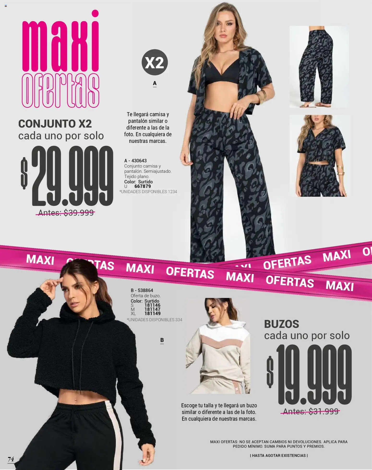 Carmel revista - valida desde el 01.05.2026 | Página: 262 | Productos: Té, Buzo, Conjunto, Camisa