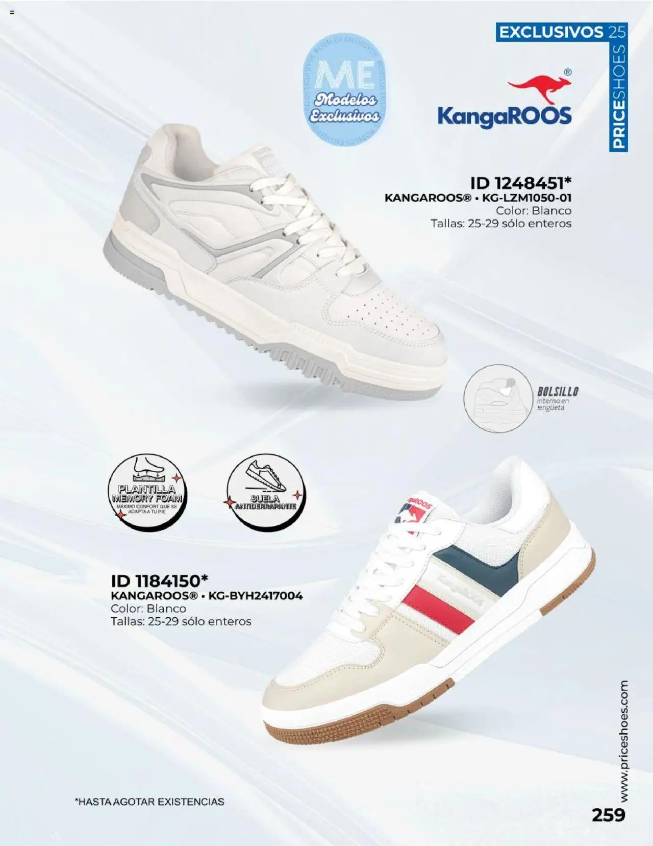 Nuevas ofertas de Price Shoes válidas en toda la República Mexicana desde el 19.10.2025. ¡Encuentra las mejores ofertas en Price Shoes catálogo Exclusivos 2025! | Página: 259