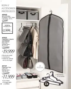 Vista previa Violetta - Violetta Cosméticos válido desde el 18.03.2026 | Página: 68 | Productos: Organizador, Traje, Funda para traje, Percha