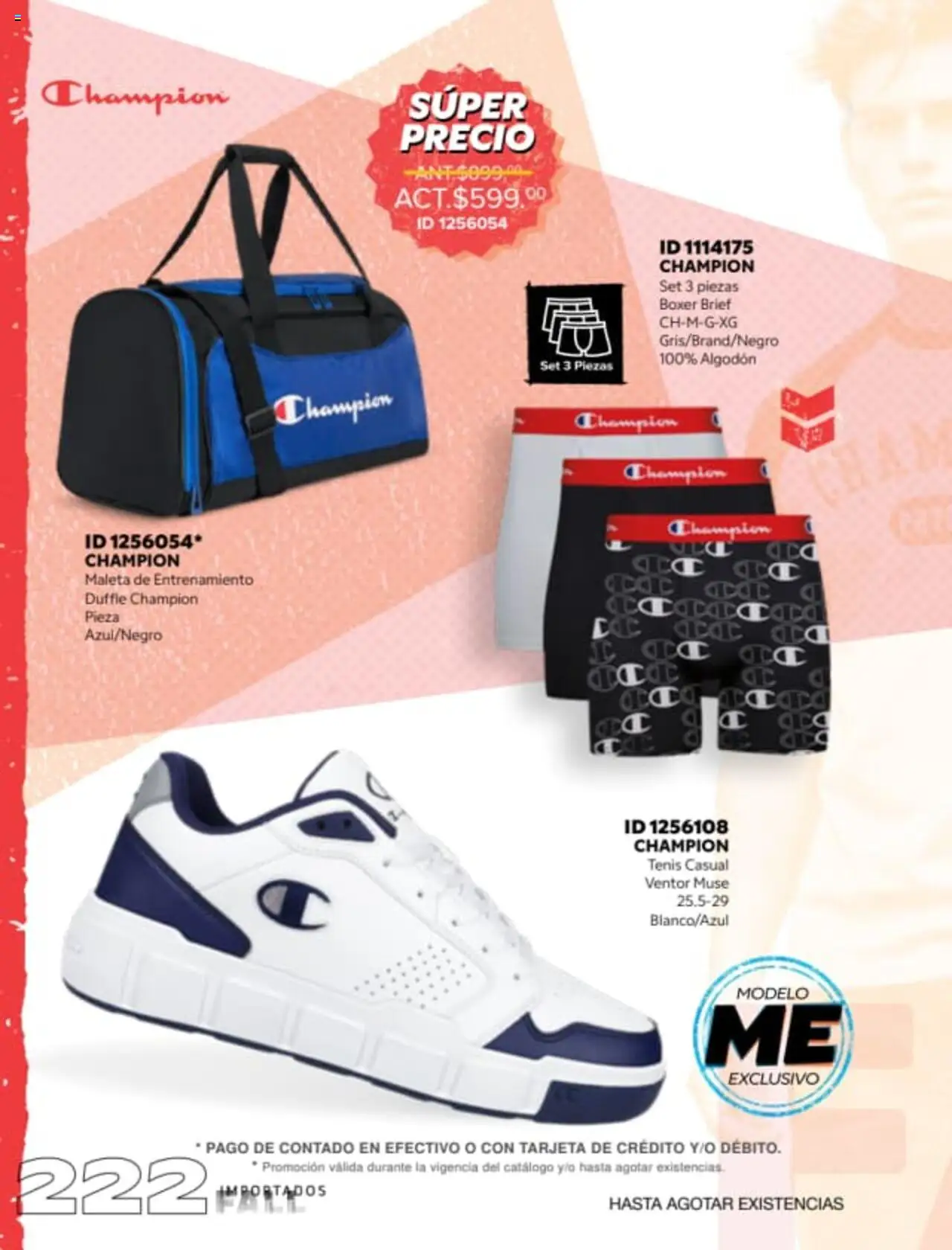 Nuevas ofertas de Price Shoes válidas en toda la República Mexicana desde el 18.08.2025. ¡Encuentra las mejores ofertas en Price Shoes - Catálogo Fall Importados! | Página: 222 | Productos: Tenis, Maleta, Algodón