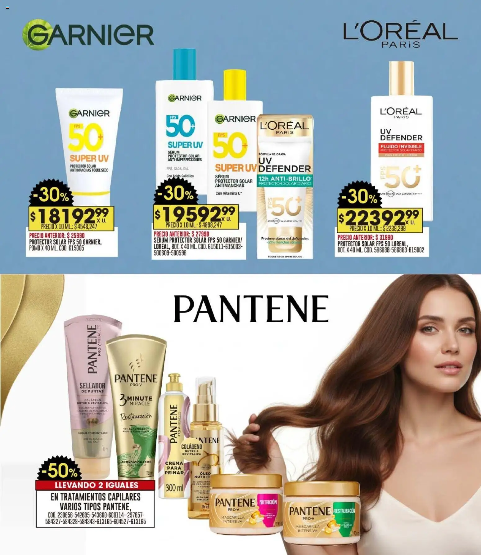 Coto ofertas │ válido desde el 09.03.2026 | Página: 20 | Productos: Mascarilla, Serum, Protector solar, Crema