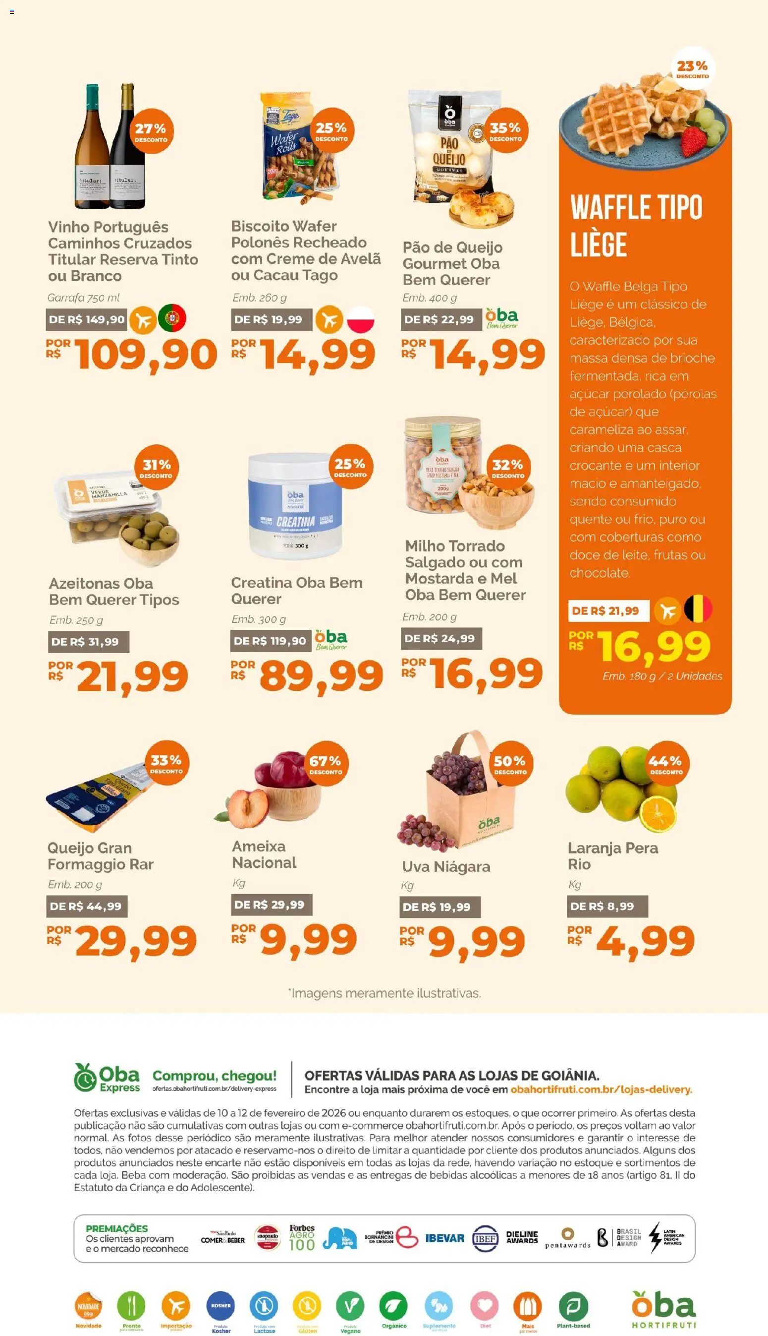 Oba Hortifruti Folheto - válido de 10.02.2026 | Página: 8
