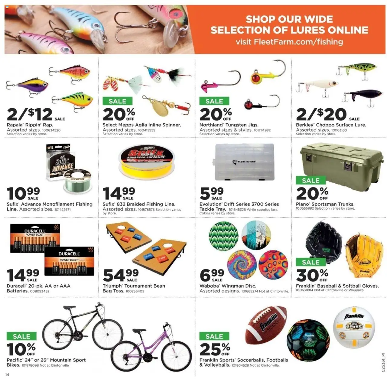 Mills Fleet Farm Weekly Ad - valid from 04.09.2025 | Page: 16 | Products: Bag