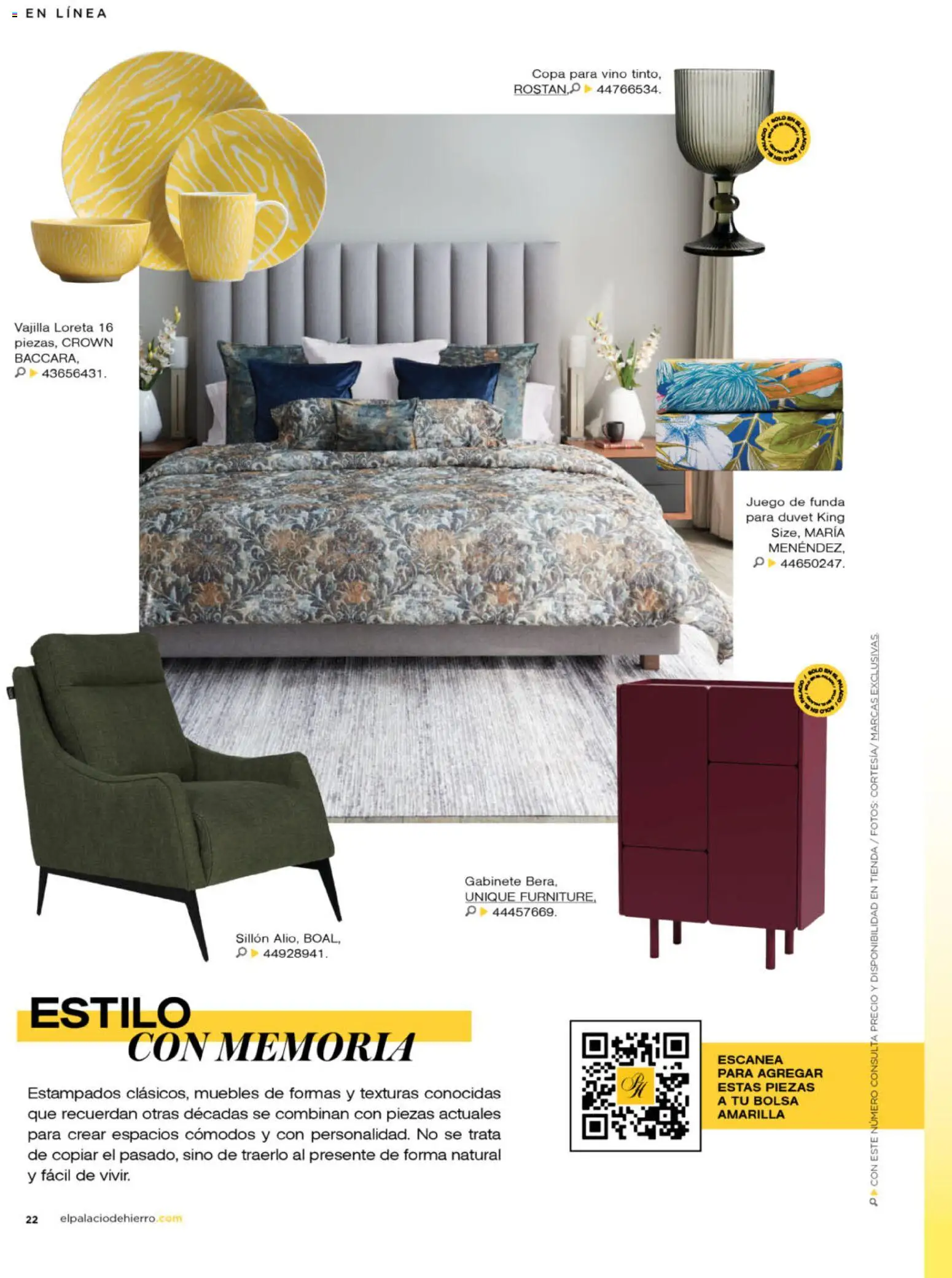 Nuevas ofertas de Palacio De Hierro válidas en toda la República Mexicana desde el 01.03.2026. ¡Encuentra las mejores ofertas en Palacio De Hierro catálogo! | Página: 24 | Productos: Gabinete, Sillón, Juego, Funda