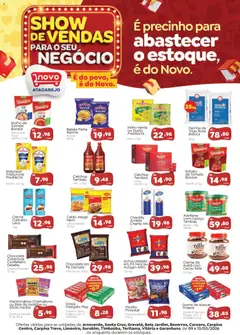 Novo Atacarejo ofertas Show de Vendas - Pré-Visualização do folheto da loja Novo Atacarejo, válido de 09.03.2026