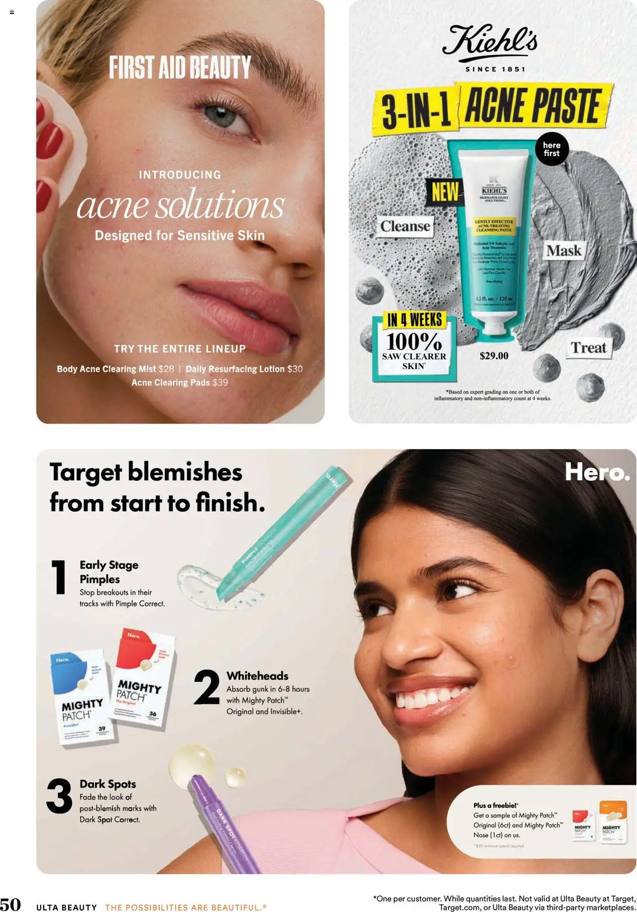 Ulta Beauty Weekly Ad - valid from 03.08.2025 | Page: 50 | Products: Saw, Mask, Pads