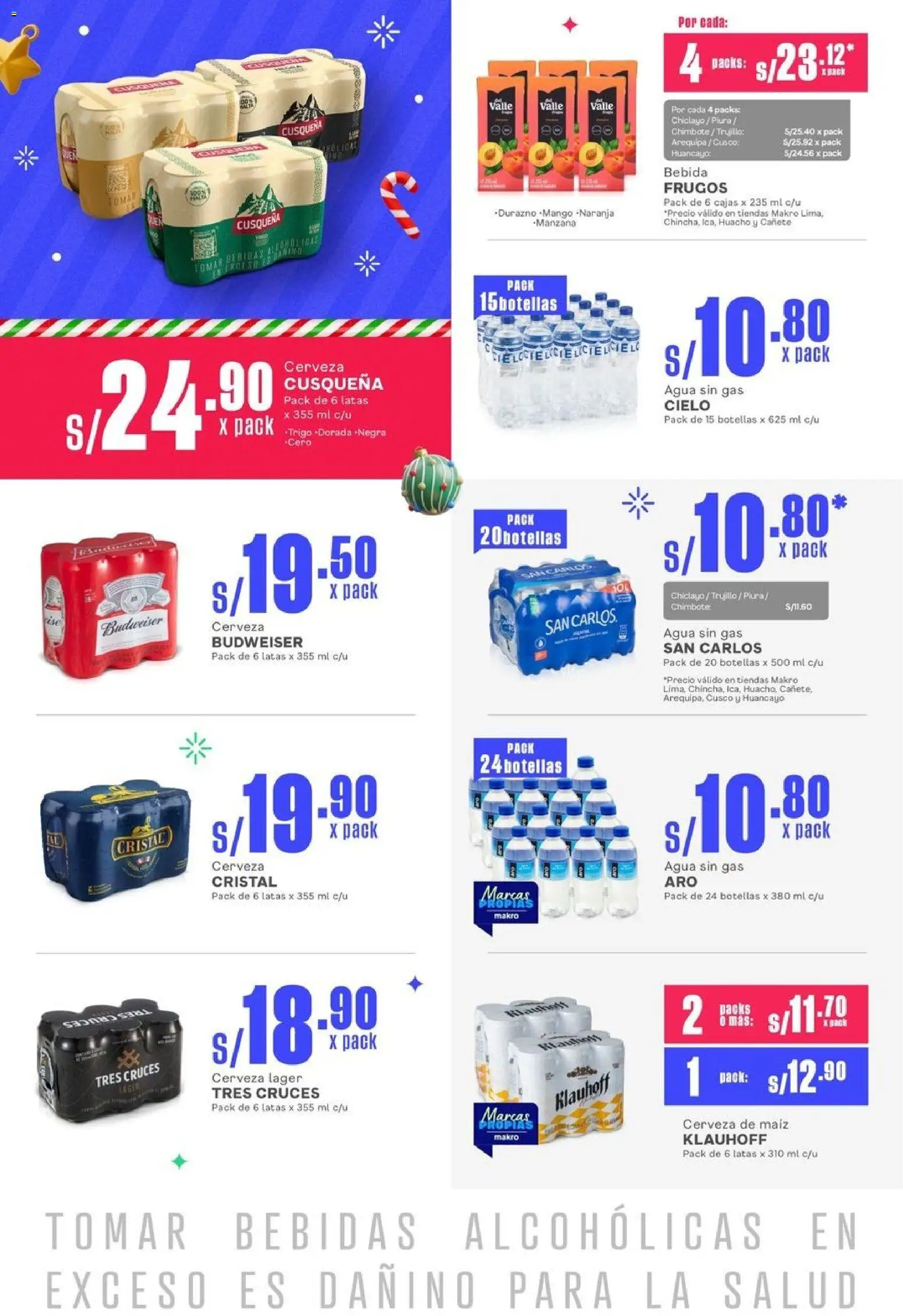 Catálogo Makro válido desde 01.12.2025 | Página: 17 | Productos: Cerveza