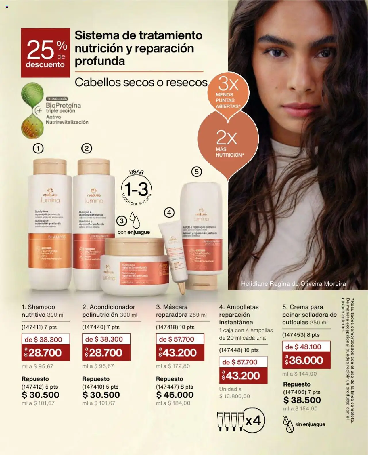 Natura revista - valida desde el 23.07.2025 | Página: 141 | Productos: Shampoo, Caja, Máscara, Acondicionador