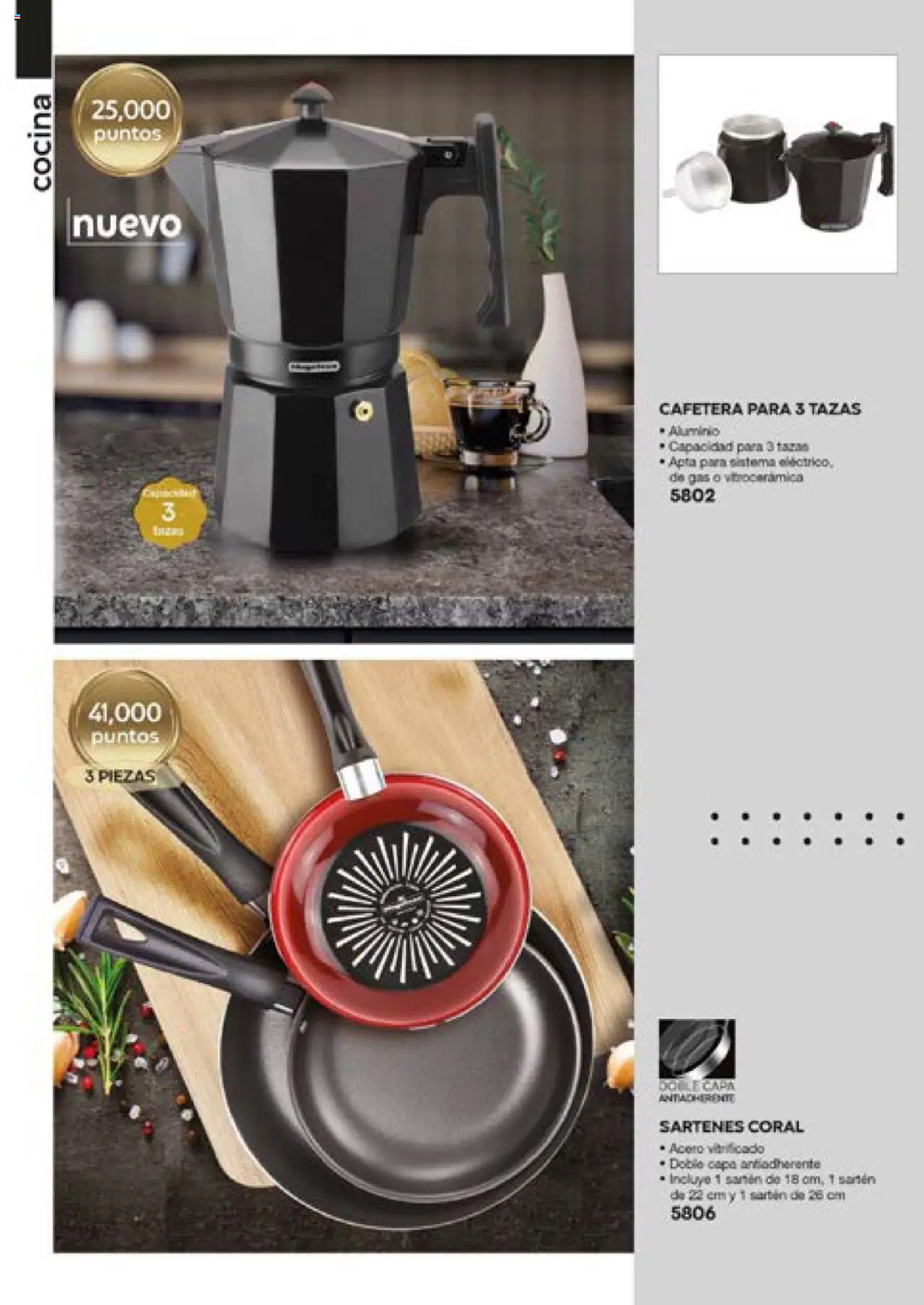 Nuevas ofertas de Fuller válidas en toda la República Mexicana desde el 13.06.2025. ¡Encuentra las mejores ofertas en Fuller catálogo Puntos! | Página: 10 | Productos: Cocina, Cafetera, Sartén