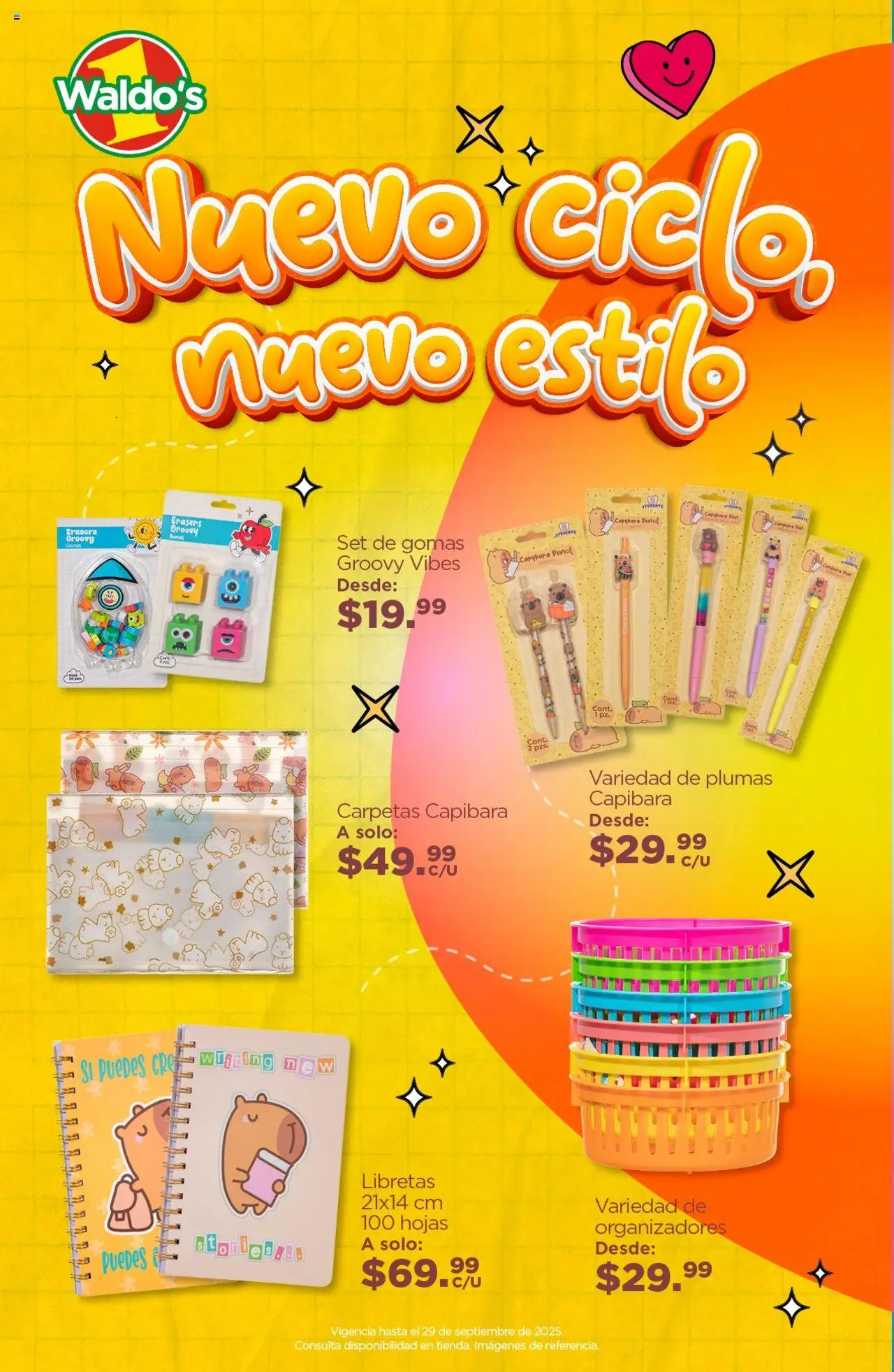 Nuevas ofertas de Waldo's válidas en toda la República Mexicana desde el 15.08.2025. ¡Encuentra las mejores ofertas en Waldo's - Catálogo Regresa a Clases con Estilo! | Página: 8