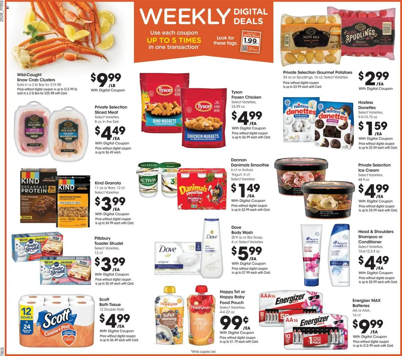 Fry's Food Weekly Ad - valid from 13.08.2025 | Page: 5 | Products: Box, Shampoo, Conditioner, Chocolate