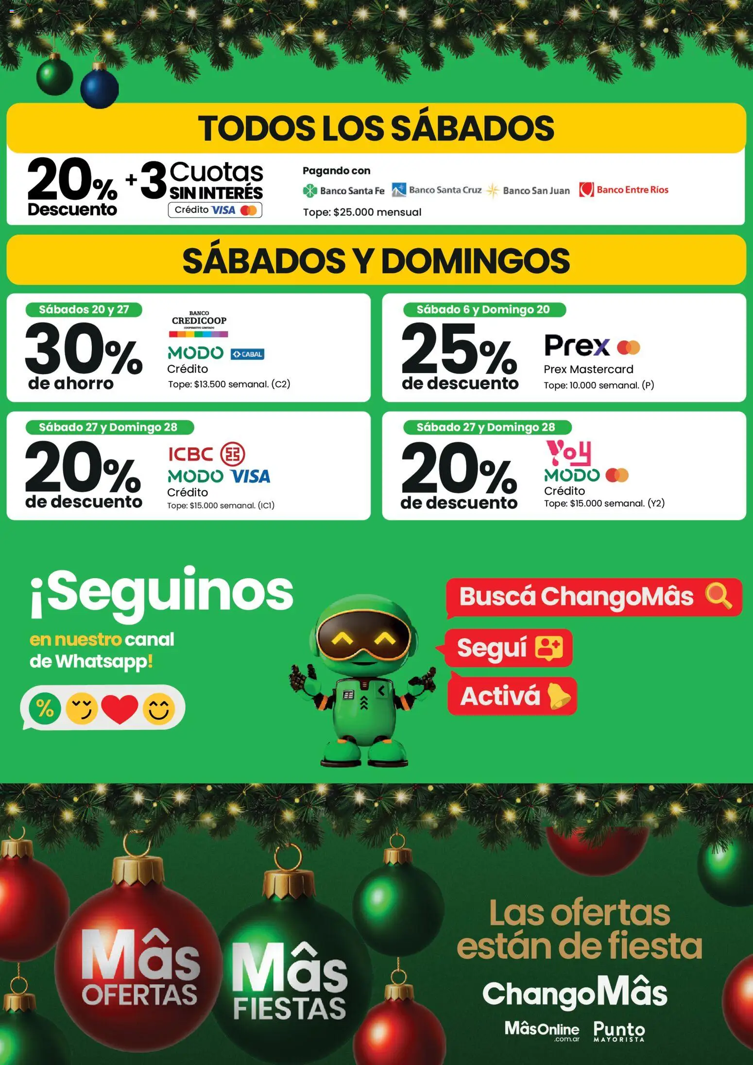 Changomas ofertas │ válido desde el 01.12.2025 | Página: 4 | Productos: Banco