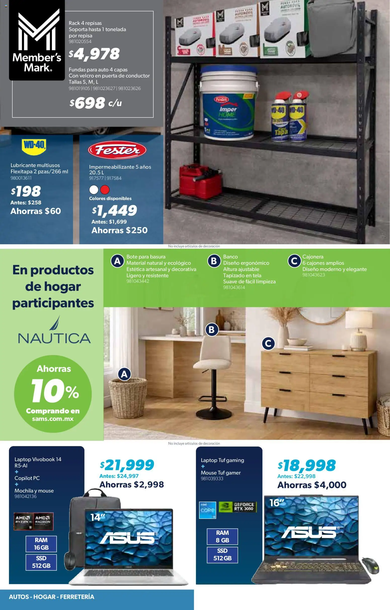 Nuevas ofertas de Sam's Club válidas en toda la República Mexicana desde el 01.04.2026. ¡Encuentra las mejores ofertas en Sam's Club catálogo! | Página: 28