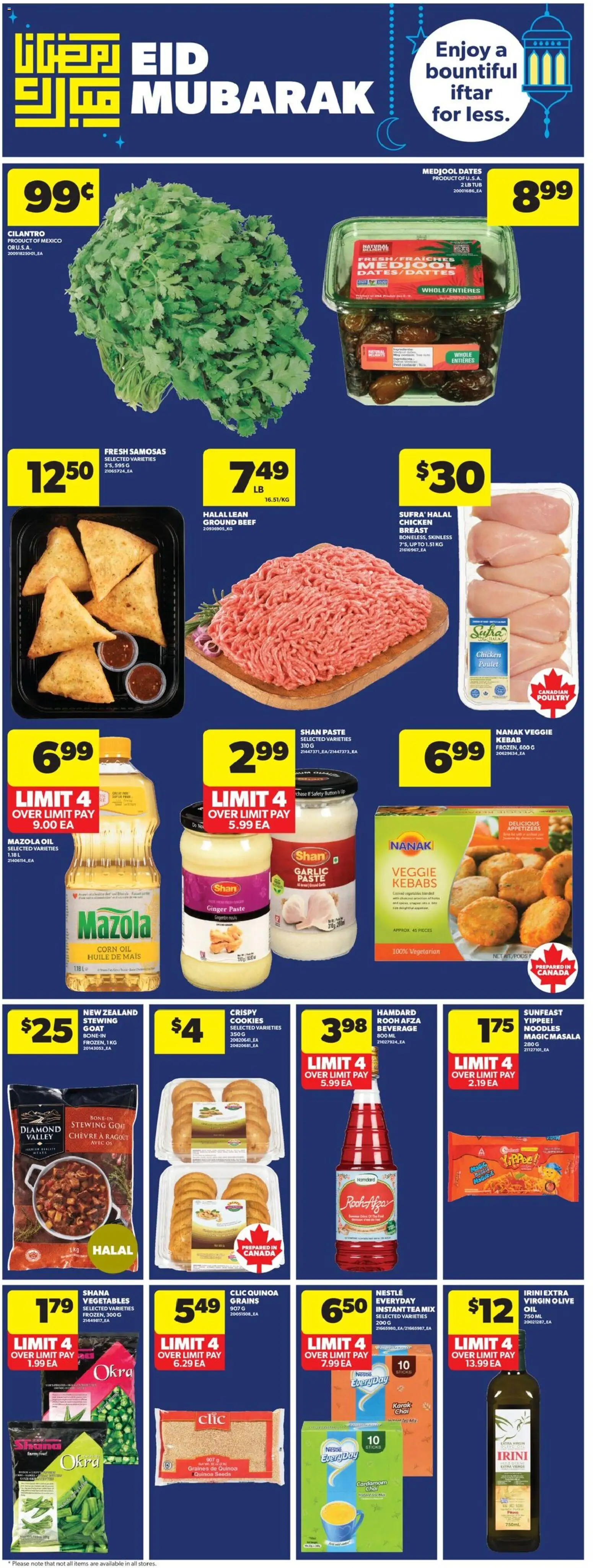 Real Canadian Superstore flyer valid from 19.03.2026 | Page: 18 | Products: Noodles, Beef, Oil, Chicken