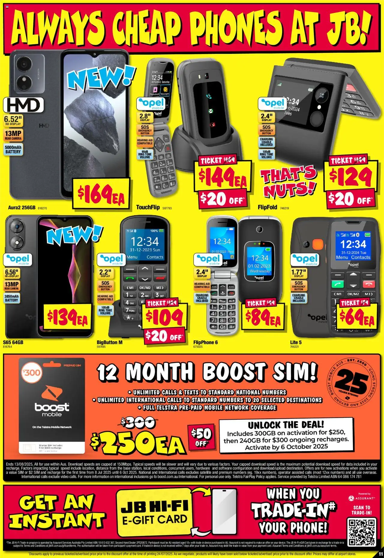 JB Hi-Fi catalogue - valid from 31.07.2025 | Page: 11 | Products: Battery, Phone, Device, Camera