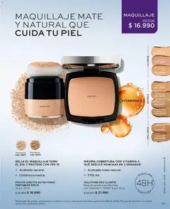 Catálogo L'Bel Campaña 4 válido desde el 15.02.2026 | Página: 47 | Productos: Cacao, Maquillaje, Mate, Base