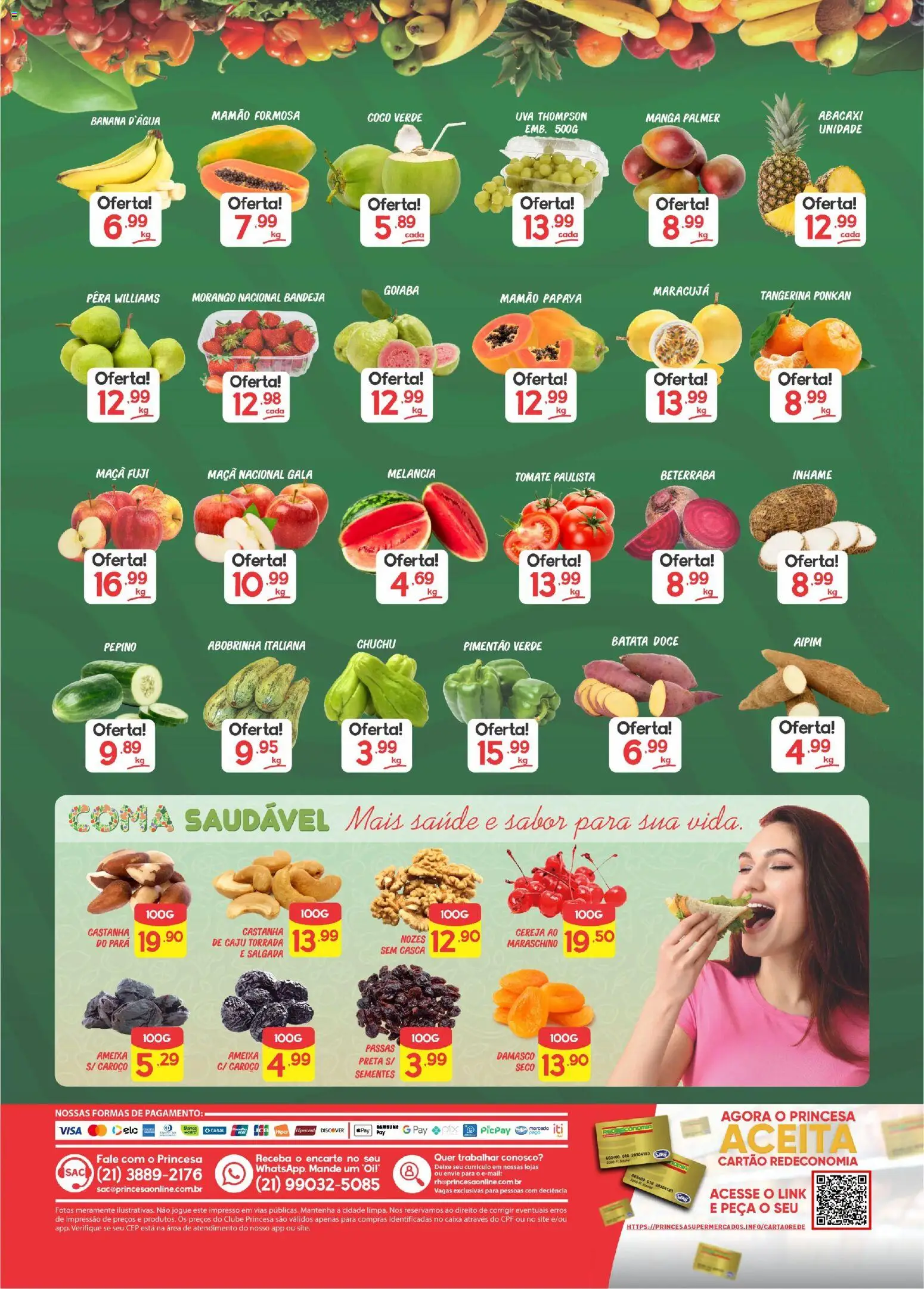 Princesa Folheto - válido de 28.04.2026 | Página: 2 | Produtos: Melancia, Pera, Cereja, Beterraba