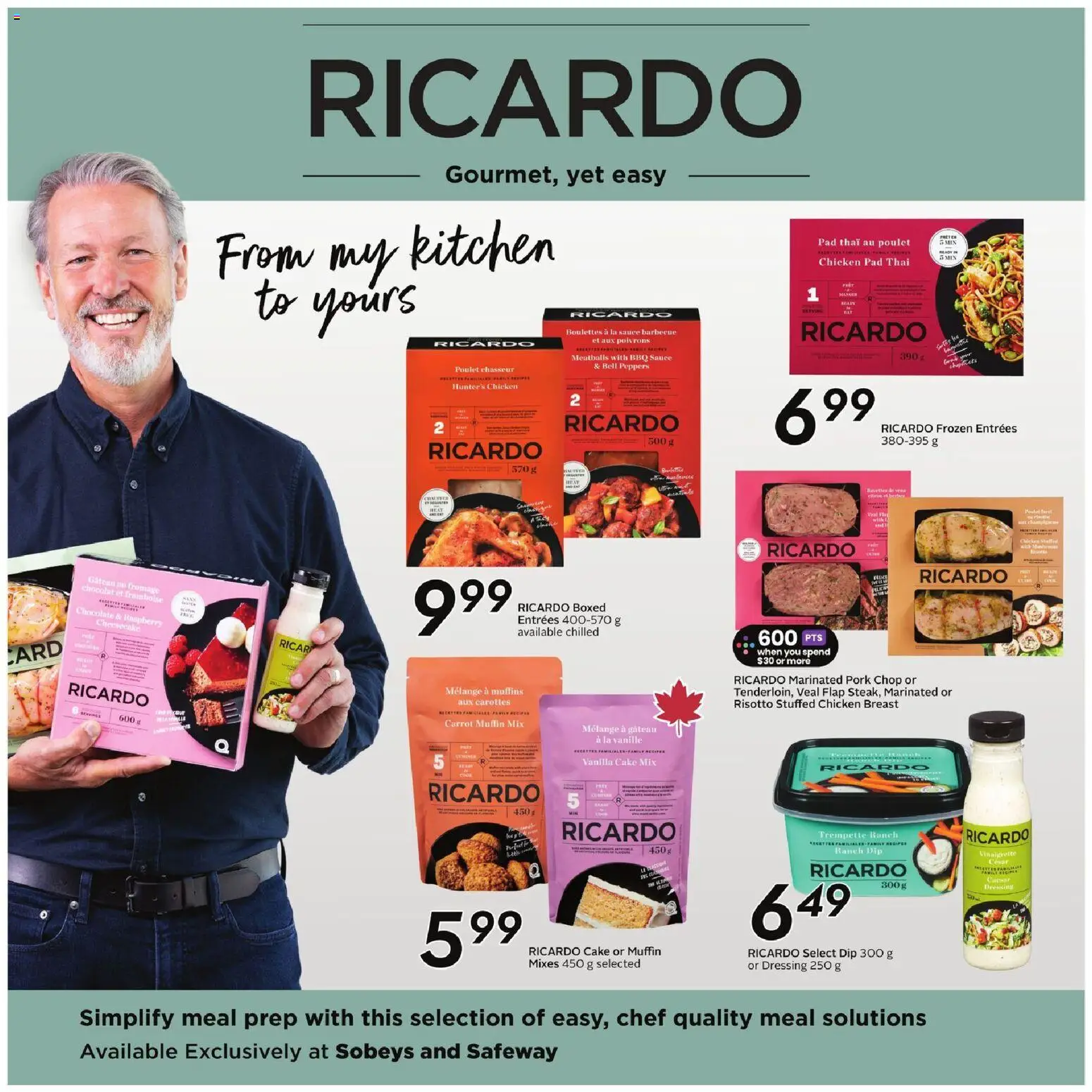 Safeway flyer valid from 06.11.2025 | Page: 17 | Products: Carrot, Chocolate, Chicken, Pork