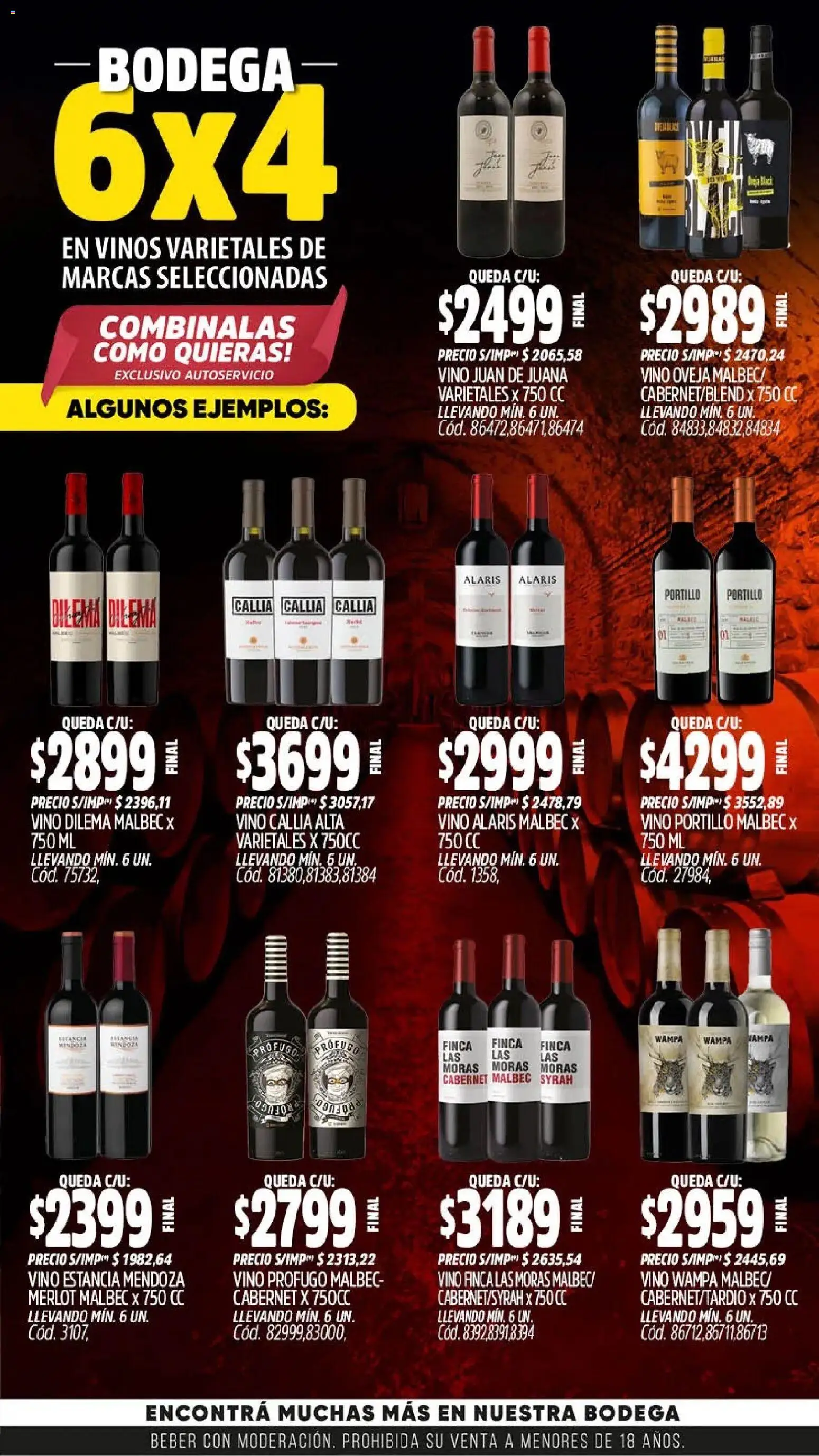 Yaguar - Oferta Semanal Chaco │ válido desde el 13.04.2026 | Página: 4 | Productos: Vino