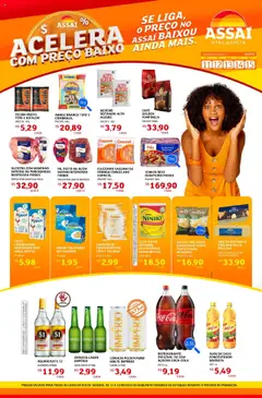 Assaí Atacadista Folheto - válido de 11.08.2025 | Página: 1 | Produtos: Pó, Creme, Baixo, Leite em pó
