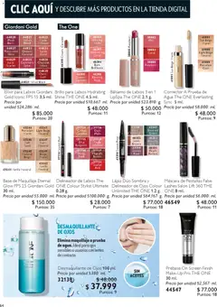 Oriflame - Catálogo 17 -  Vista previa de la revista de la tienda Oriflame valido desde el 06.12.2025 | Página: 64 | Productos: Agua, Base de maquillaje, Máscara, Sombra