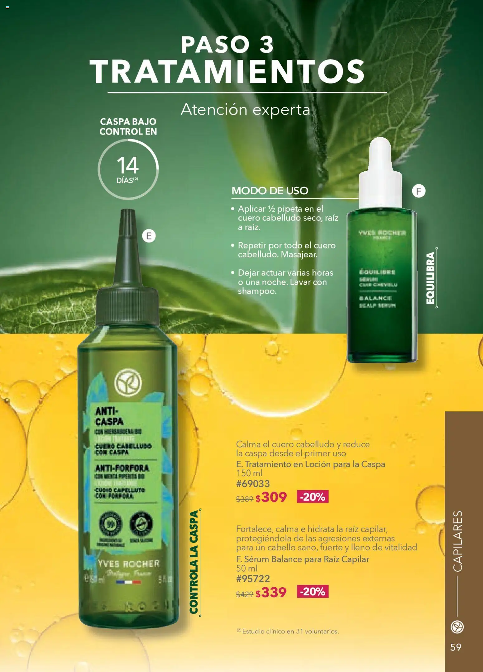 Nuevas ofertas de Yves Rocher válidas en toda la República Mexicana desde el 20.01.2026. ¡Encuentra las mejores ofertas en Yves Rocher campaña 2 2026! | Página: 61 | Productos: Serum, Loción