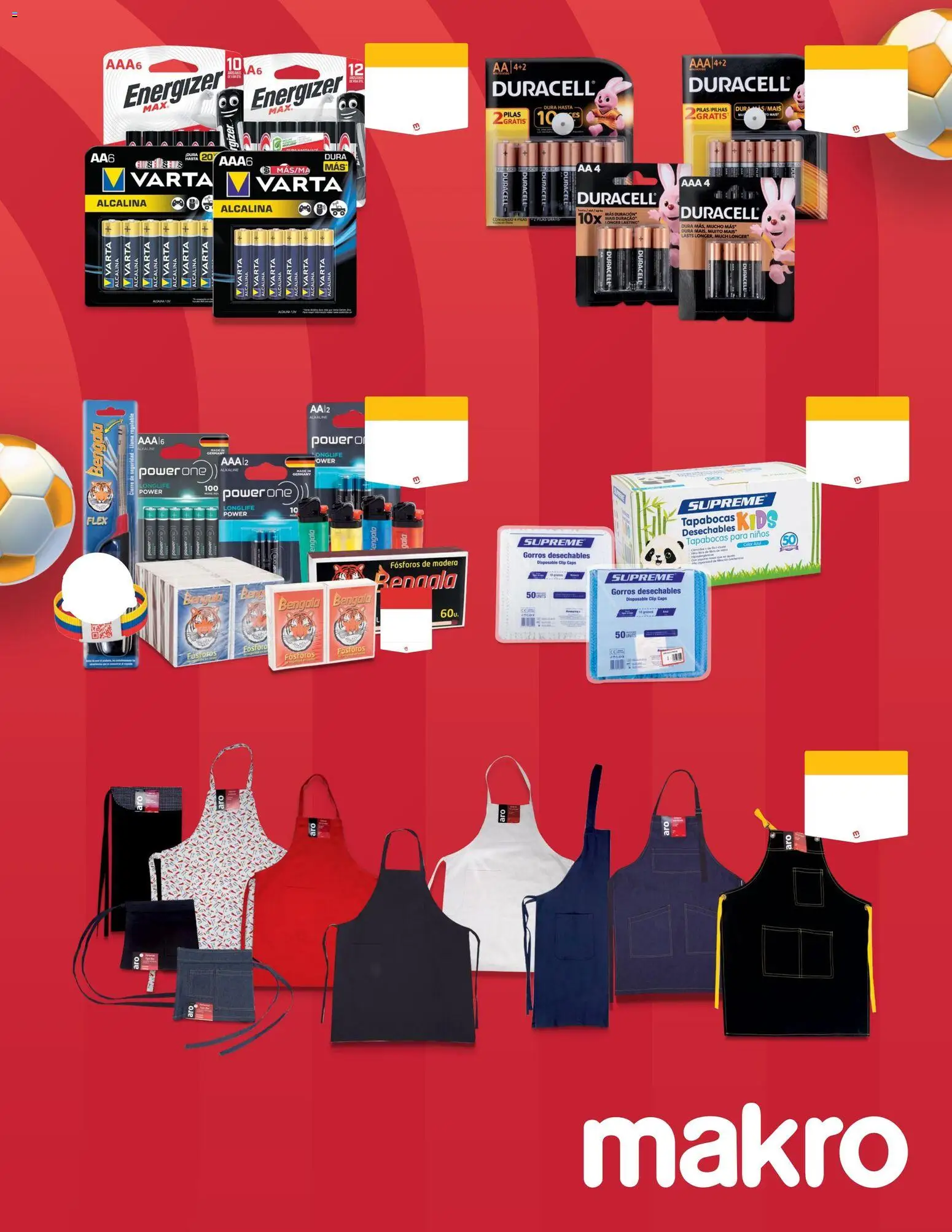 Makro revista - valida desde el 27.03.2026 | Página: 13 | Productos: Pilas, Fósforos, Tapabocas