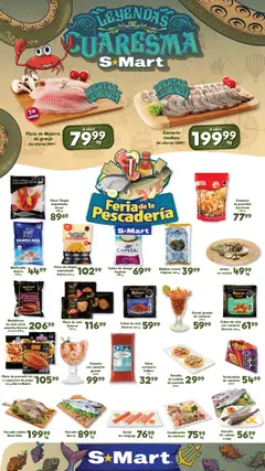 Vista previa de S-Mart folleto Ofertas de feria Matamoros, nuevo folleto de la tienda, válido en México a partir del 17.02.2026