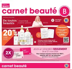 Preview of Uniprix - Carnet Beauté from shop Uniprix valid from 26.03.2026