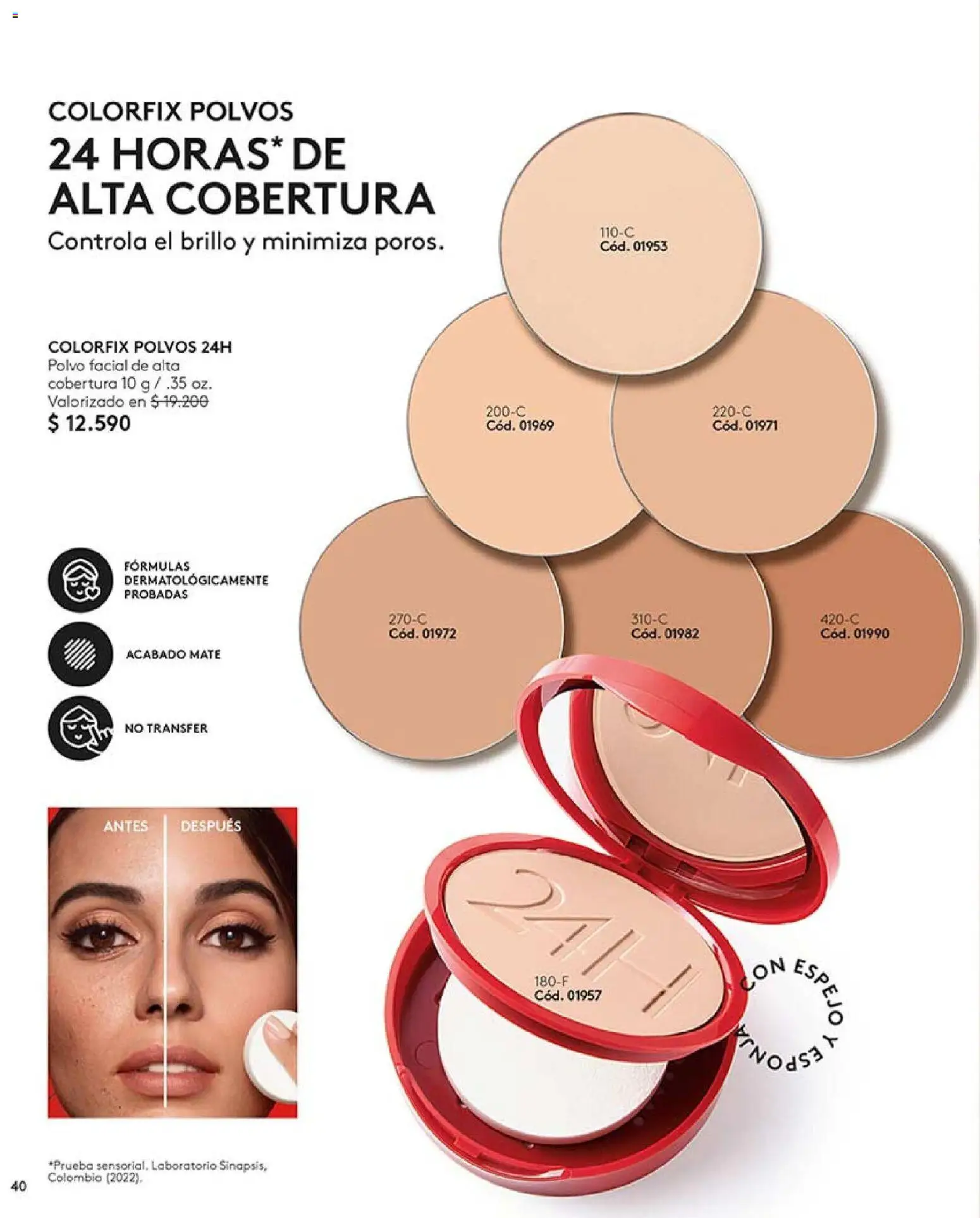 Catálogo Ésika Campaña 18 │ válido desde el 01.12.2025 | Página: 40 | Productos: Brillo, Espejo, Polvo, Mate