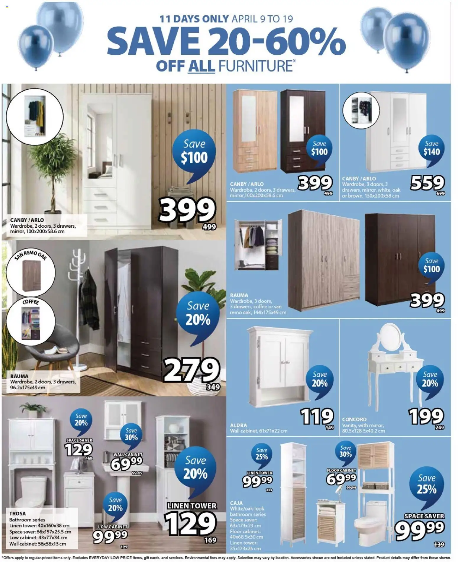 JYSK flyer valid from 09.04.2026 | Page: 17 | Products: Cabinet, Coffee