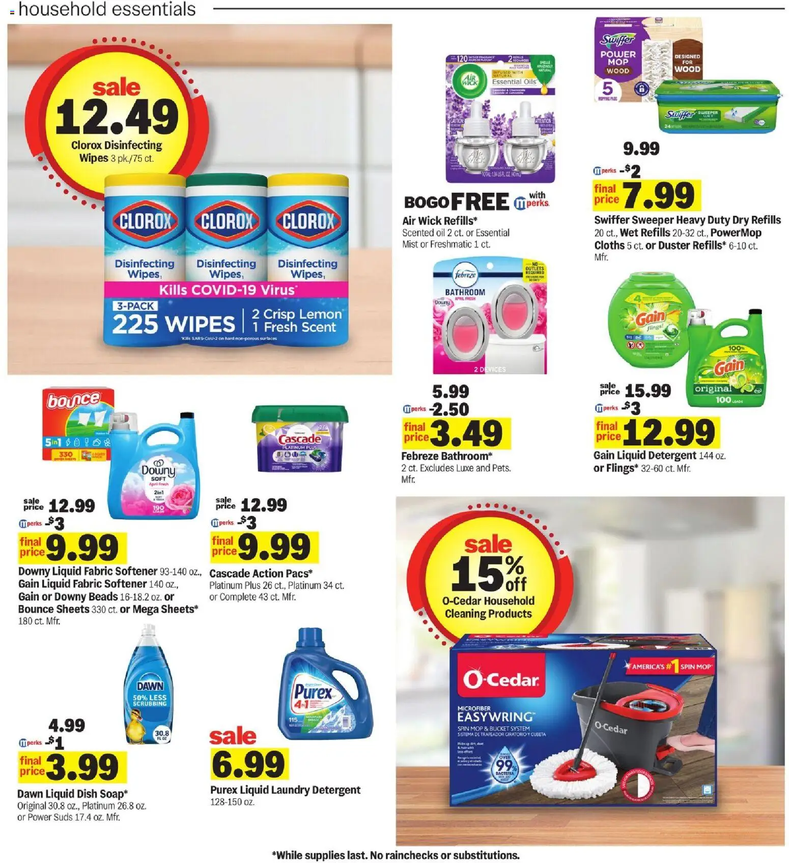 Meijer Weekly Ad - valid from 28.01.2026 | Page: 35 | Products: Oil, Fabric softener, Detergent, Lemon