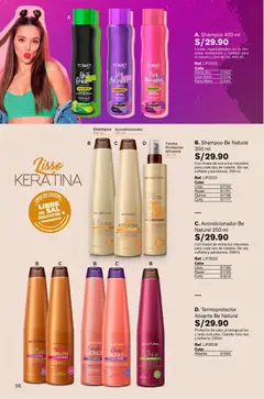 Vista previa de folleto Leonisa - Catálogo de la Leonisa válido desde 16.01.2026 | Página: 56 | Productos: Shampoo, Acondicionador, Aceite