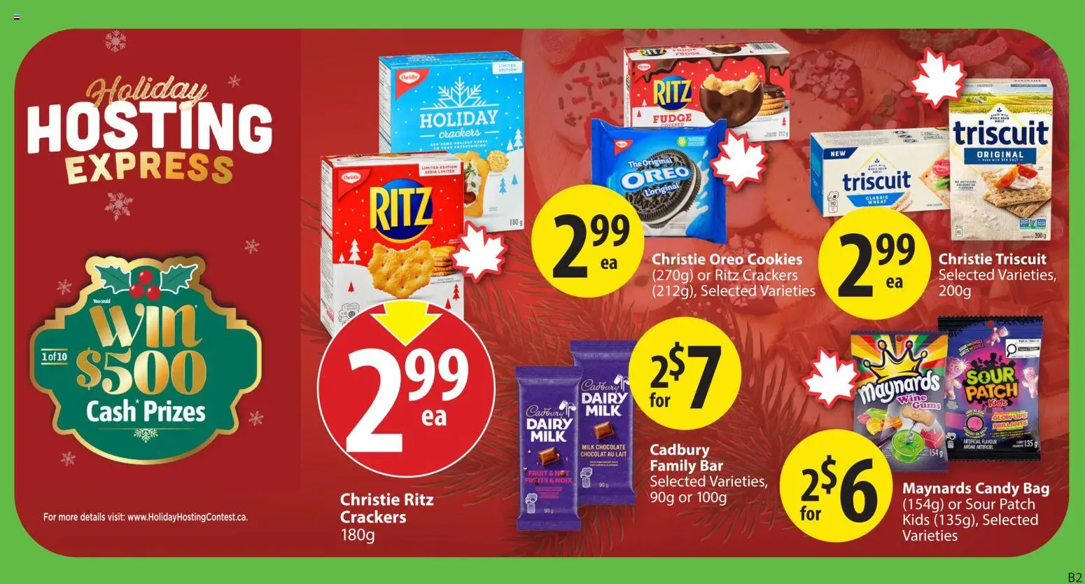 Save on foods flyer valid from 27.11.2025 | Page: 18 | Products: Cookies, Bag, Milk, Chocolate