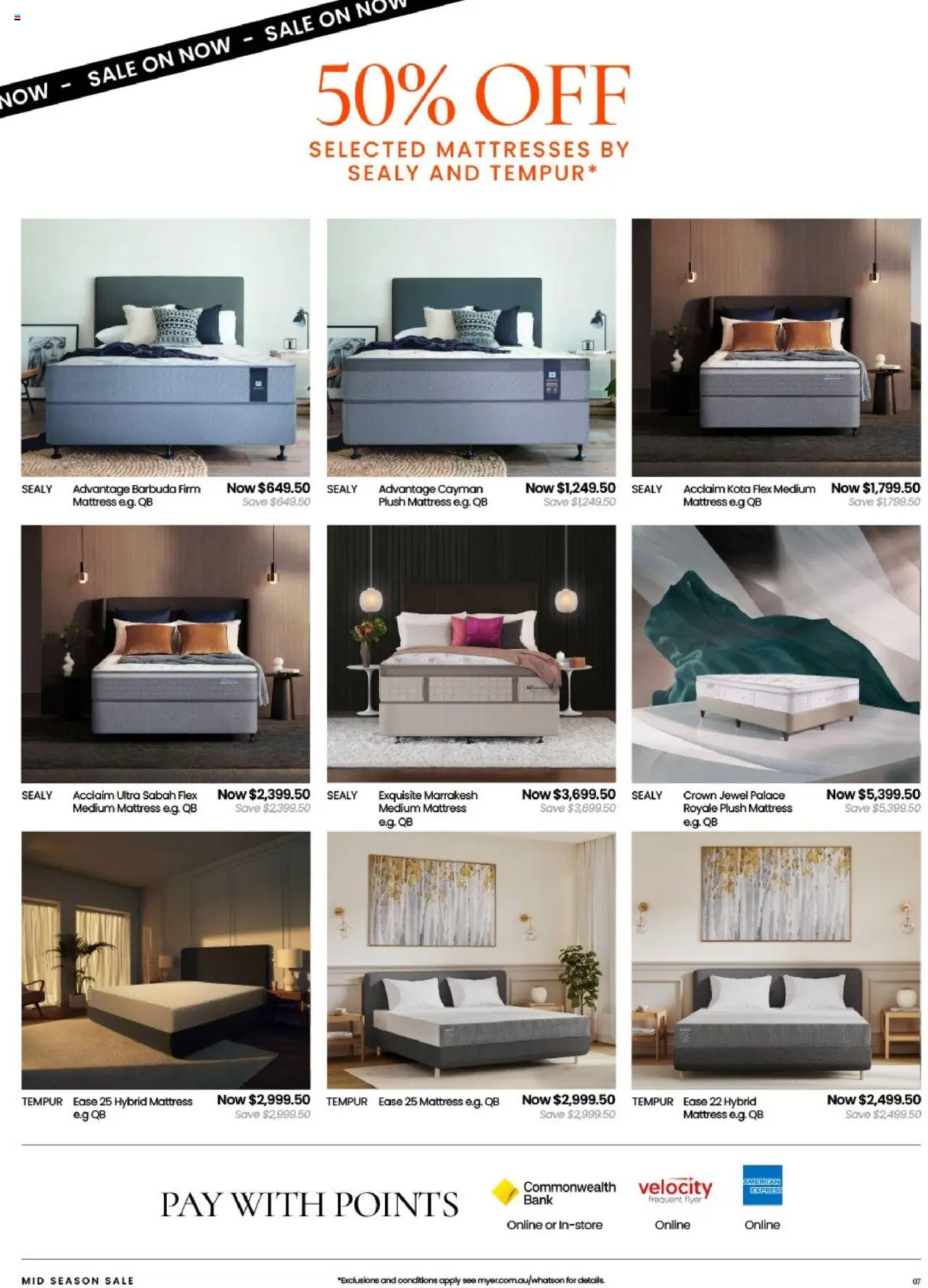 Myer catalogue - valid from 10.09.2025 | Page: 7 | Products: Mattress